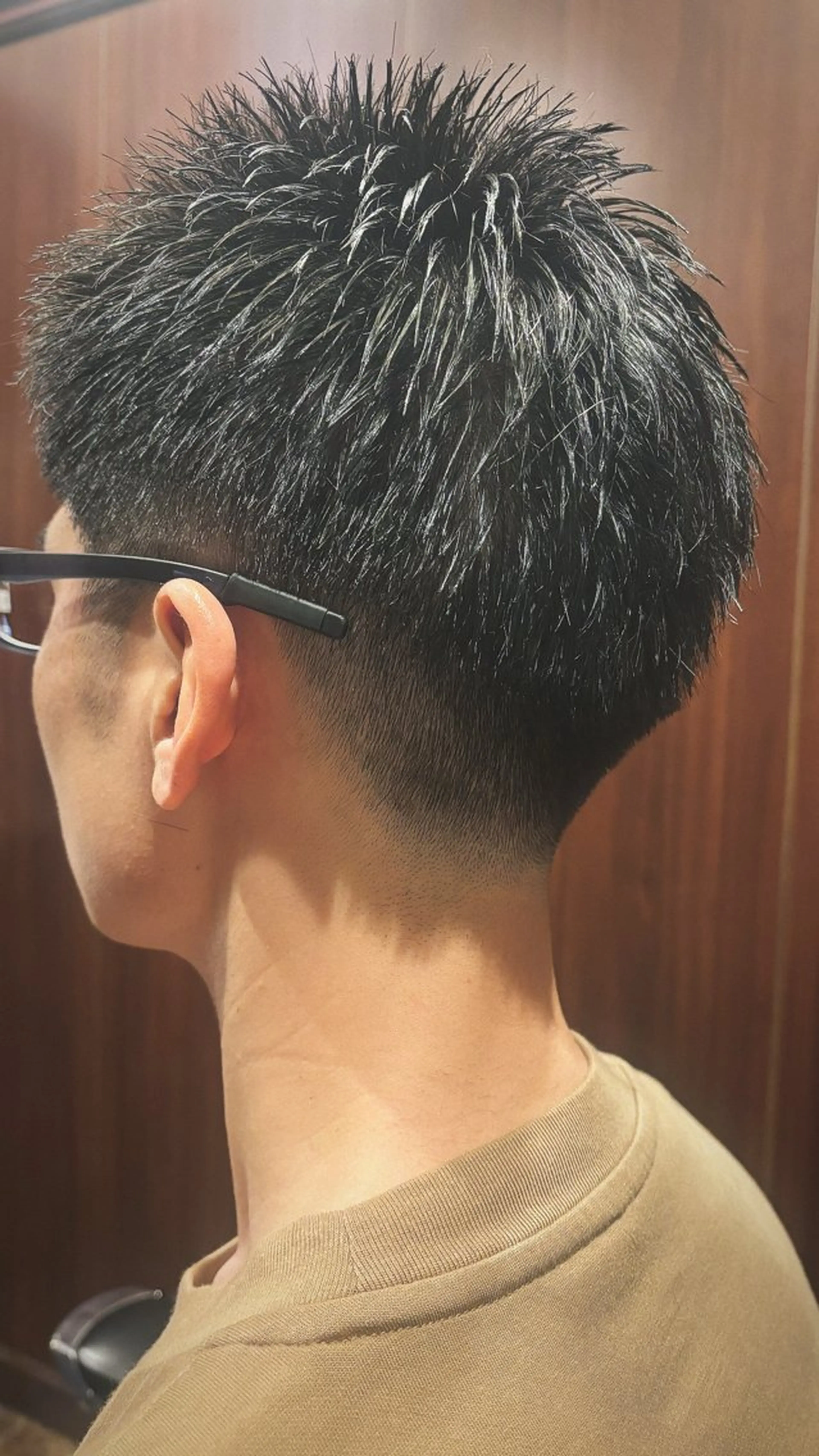 ショート メンズ フェードカット ヒロ銀座バーバーショップ 恵比寿店所属・橋本 ゆりあのヘアスタイル