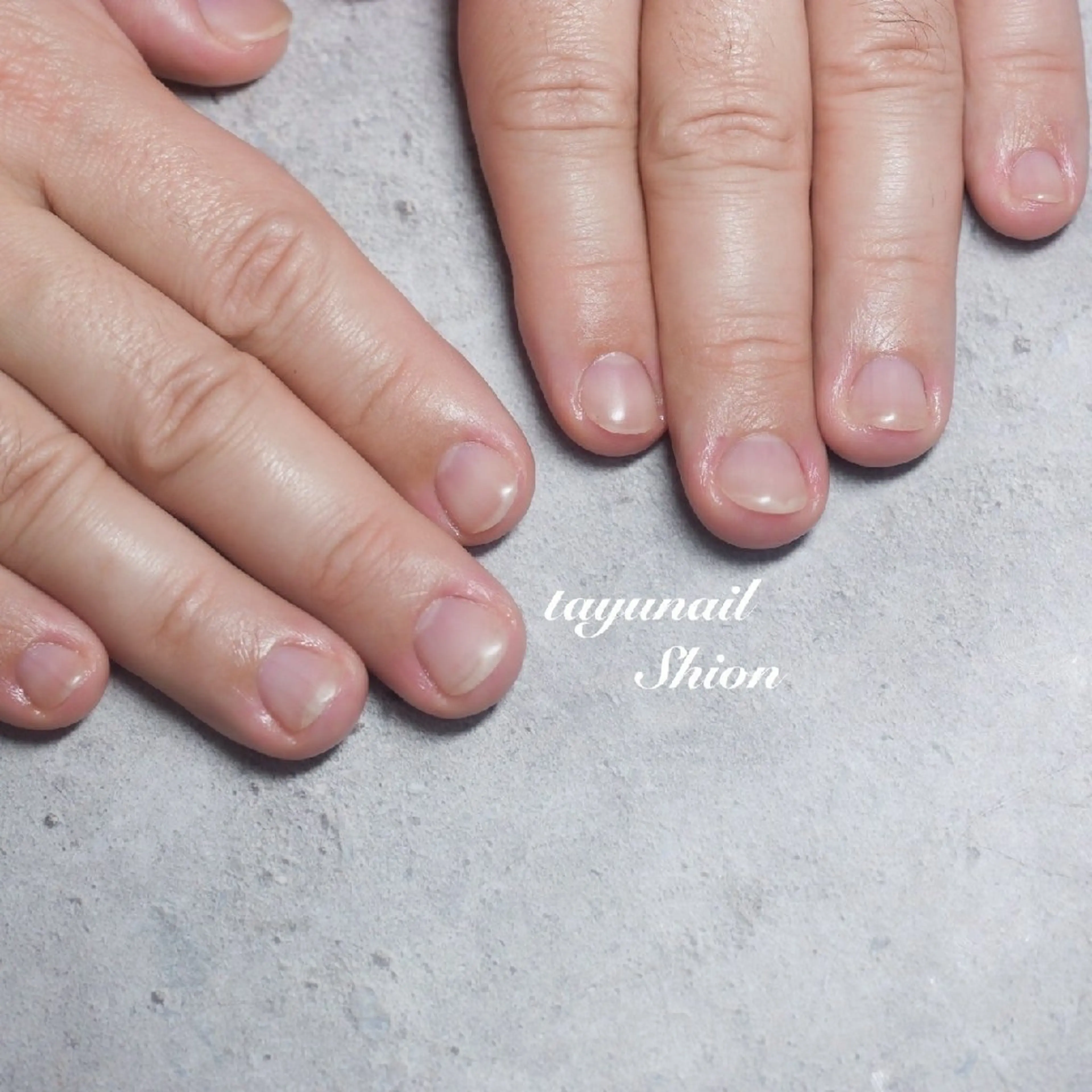 ネイル クリアネイル ジェルネイル マットネイル パラジェル 冬ネイル ネイルサロン・ネイルスクール　たゆnail所属・ネイルサロン 【たゆnail】のネイルデザイン