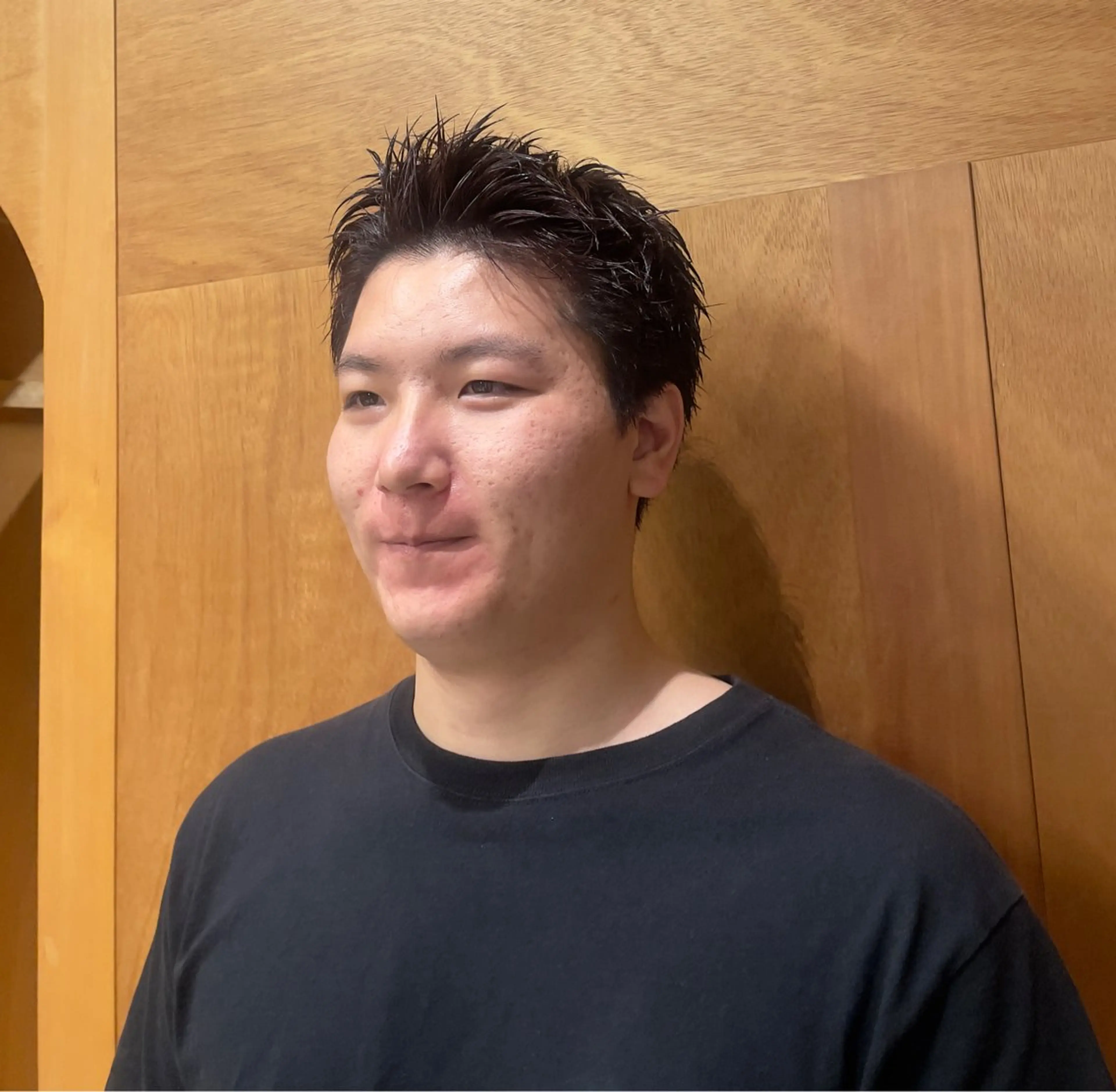 ショート パーマ/メンズ/ 鮫島竜海のヘアスタイル