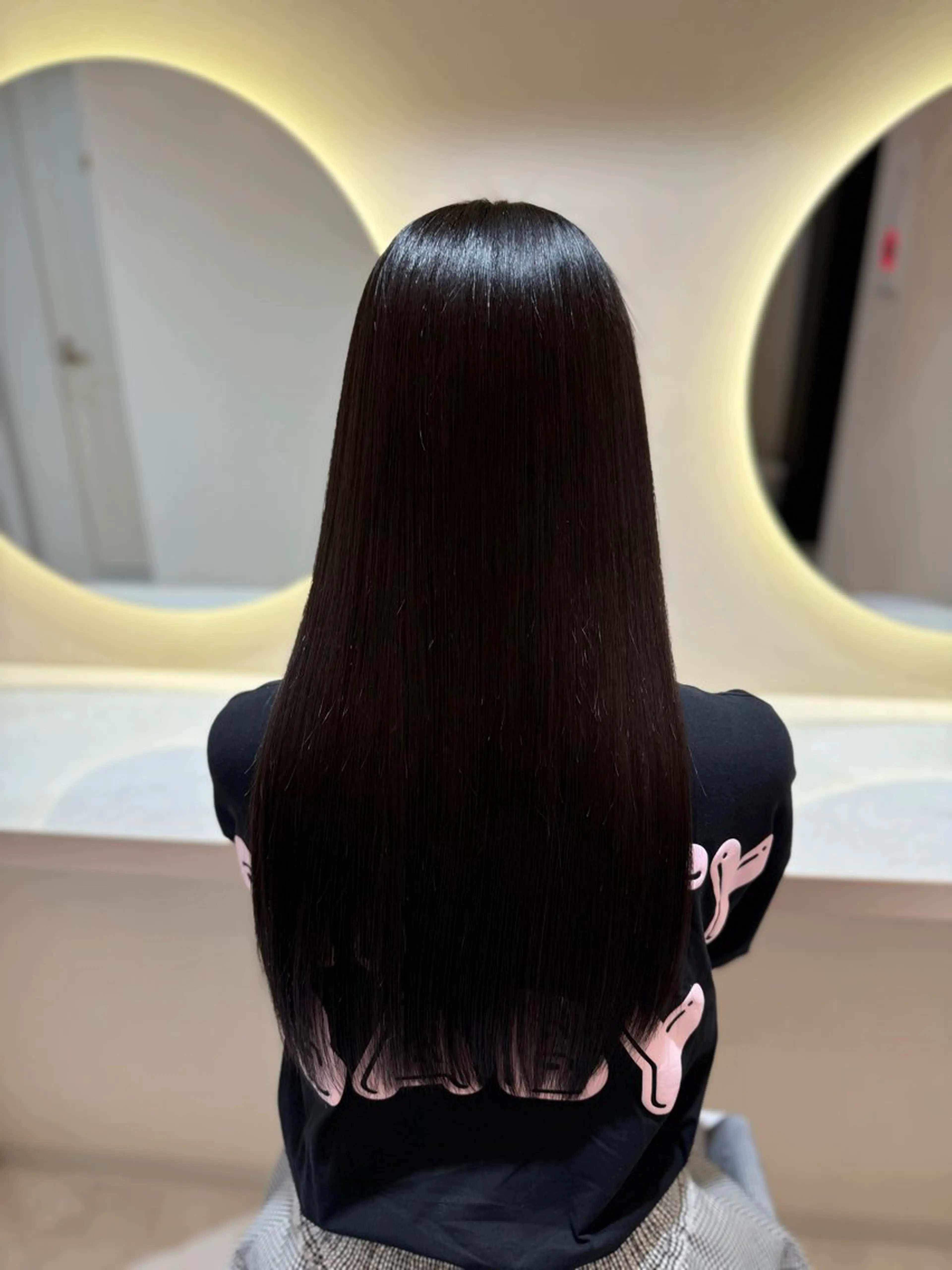 ロング addict 本店所属・髪質改善/縮毛矯正/ ブリーチaddictのヘアスタイル