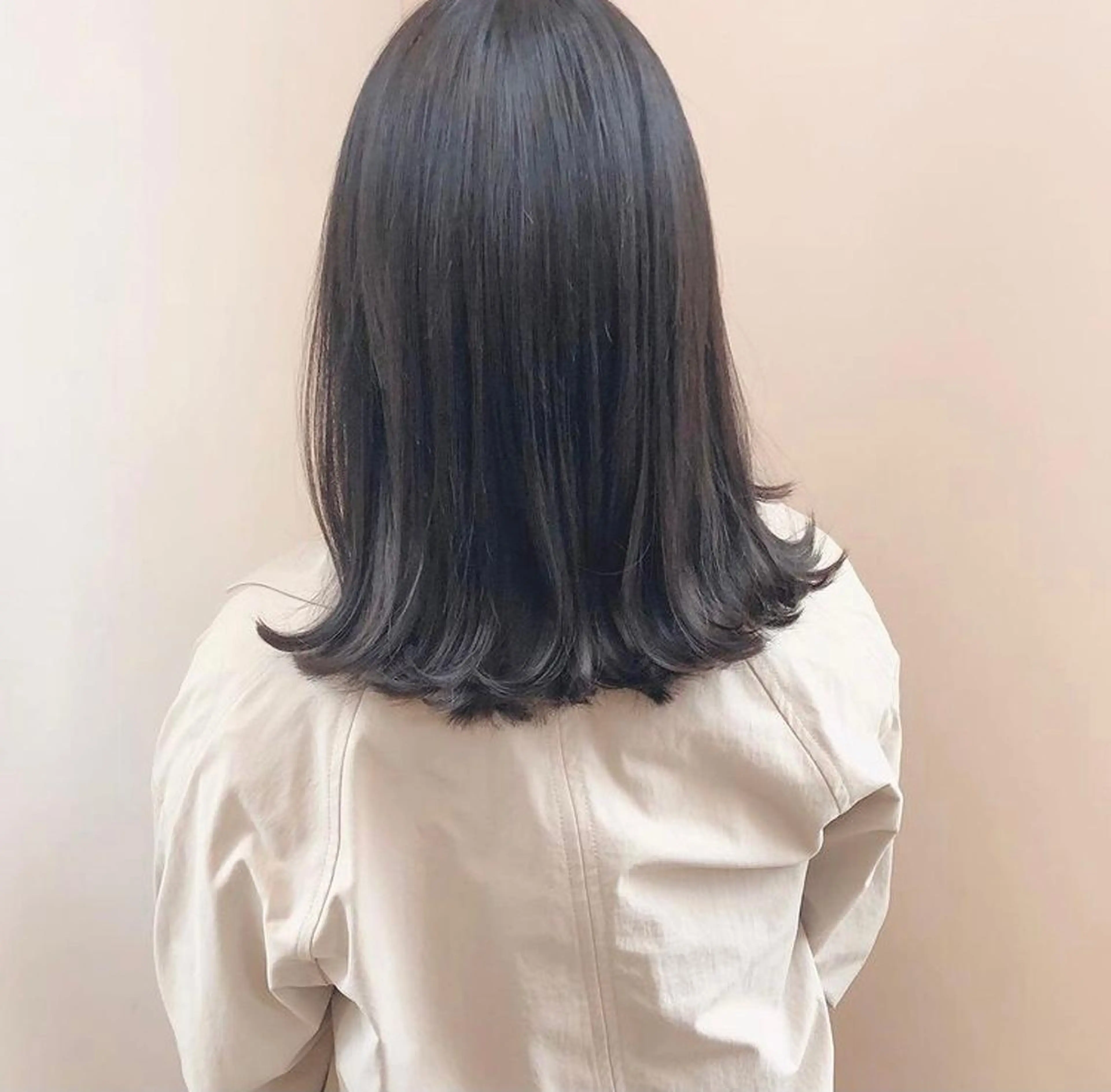 ミディアム カラー カット ヘアカラー トリートメント HATSUMEI ゆうまのヘアスタイル