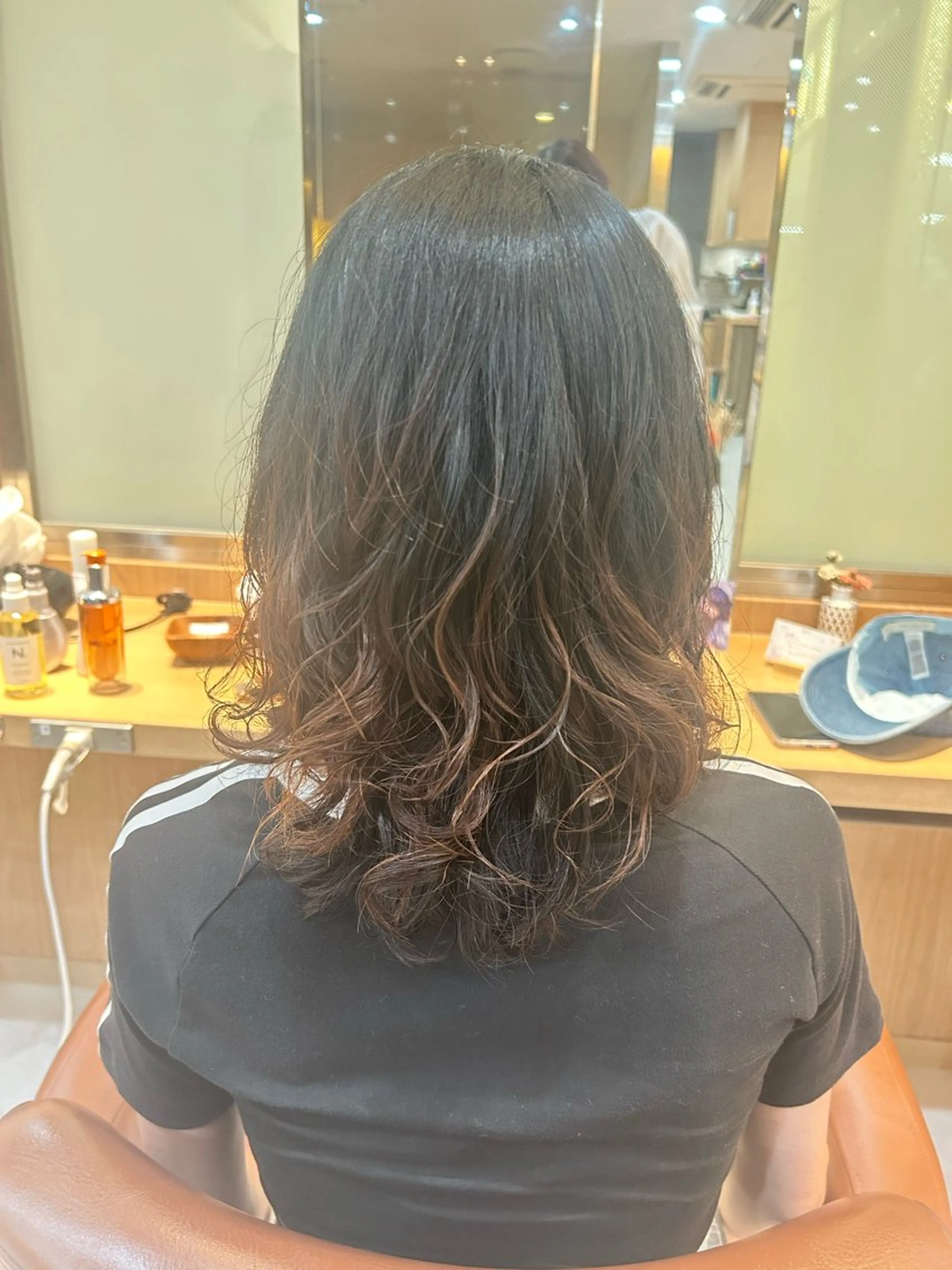 パーマ カット パーマ 宮尾 愛海のヘアスタイル
