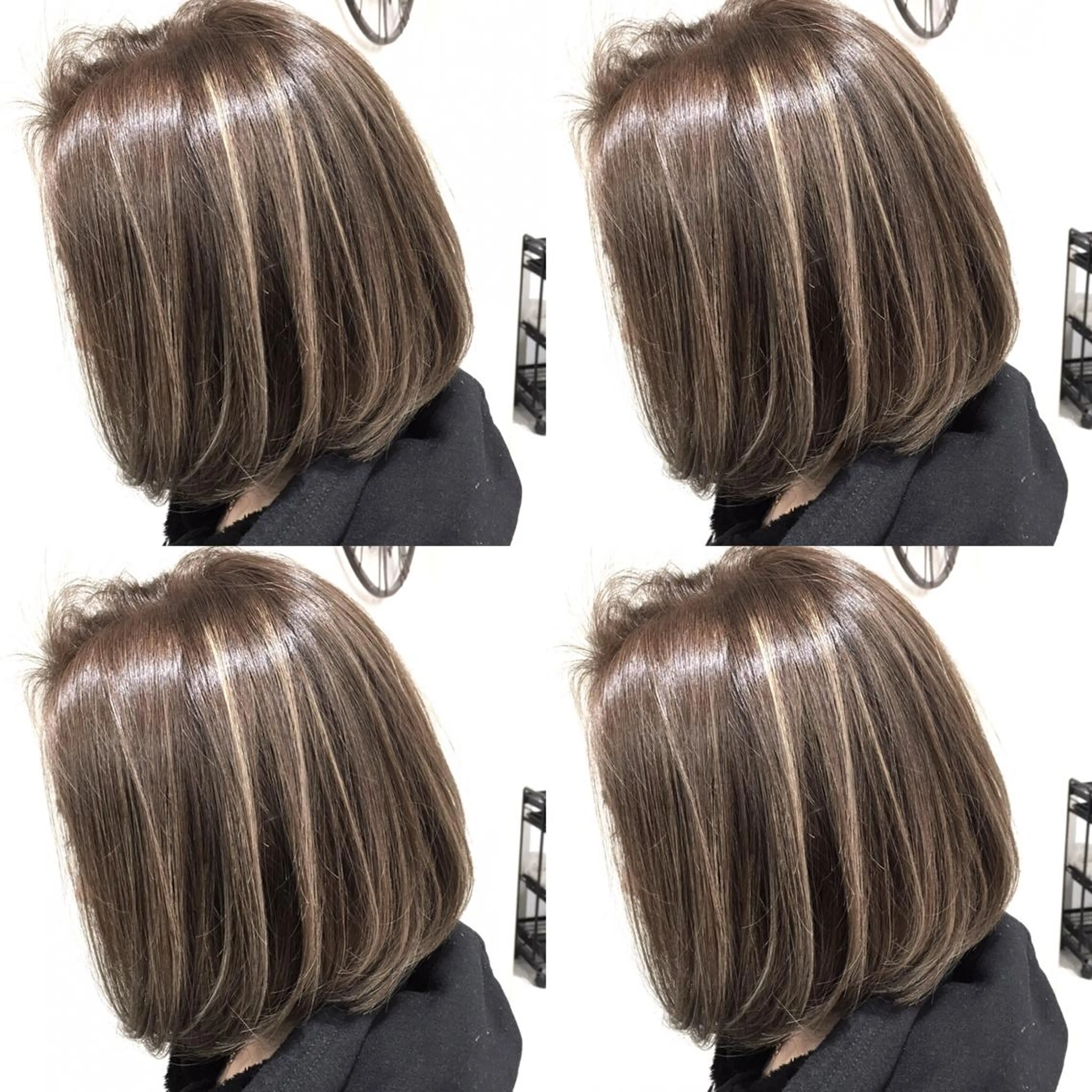 ショート カラー ベージュカラー ハイライトカラー 3Dハイライト ハイライト ヘアカラー トリートメント 井上 一平のヘアスタイル