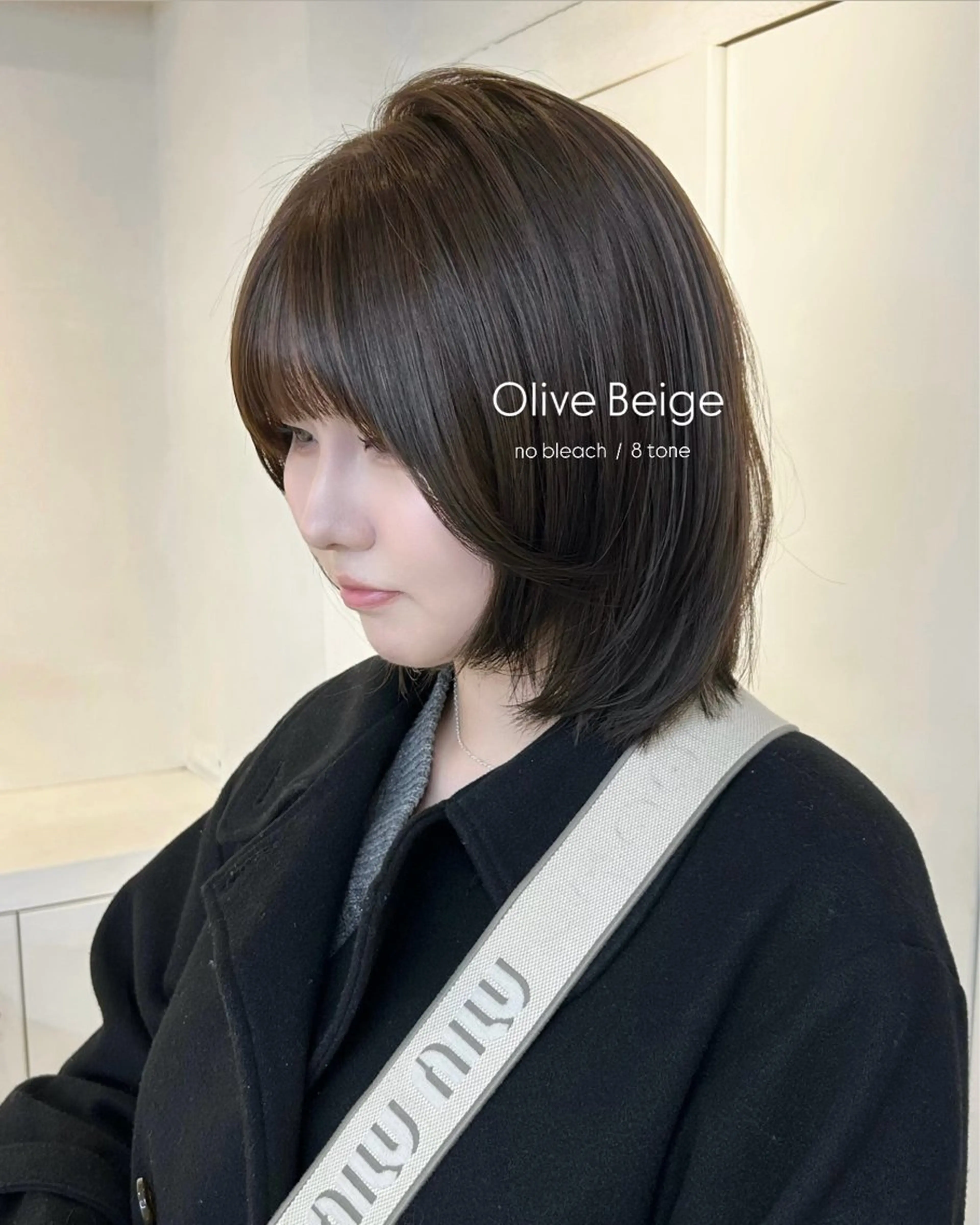 ミディアム カラー ベージュカラー ヘアカラー トリートメント ヘアセット 🤎透明感ベージュ 🤎 TAKUTOのヘアスタイル