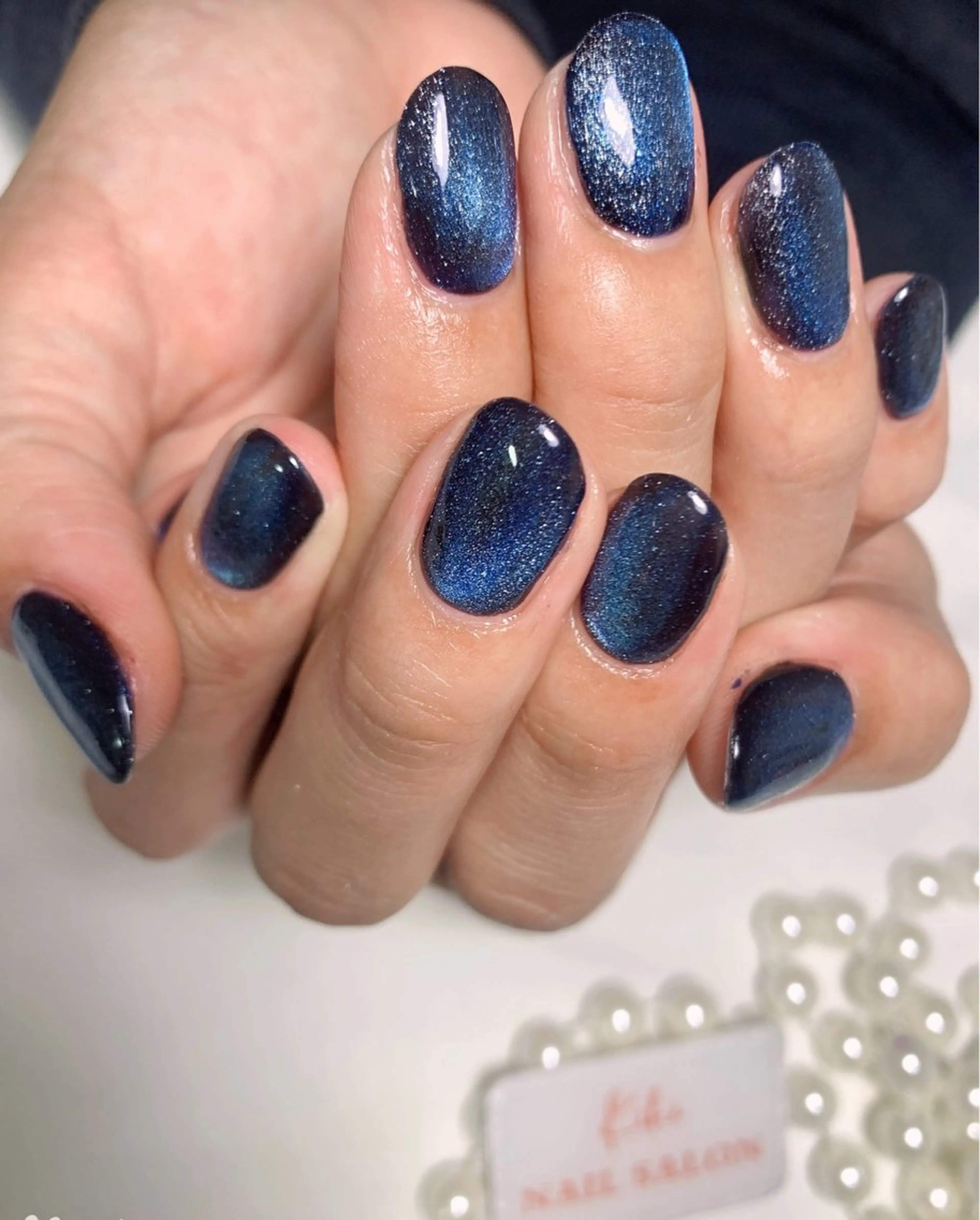 ネイル マグネットネイル 福島 みきのネイルデザイン