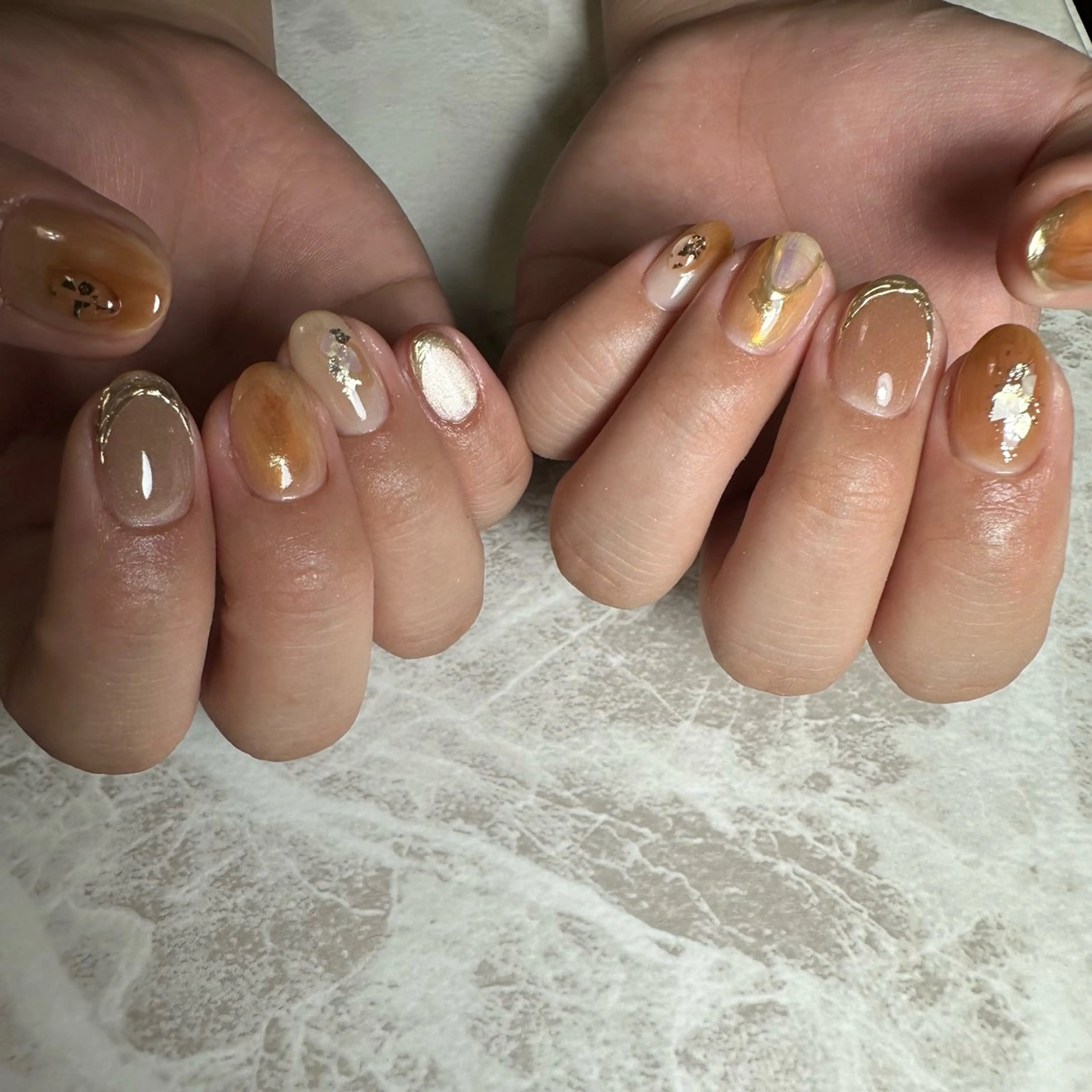 ネイル ハンドネイル repos~ルポ~所属・里見 麗のネイルデザイン