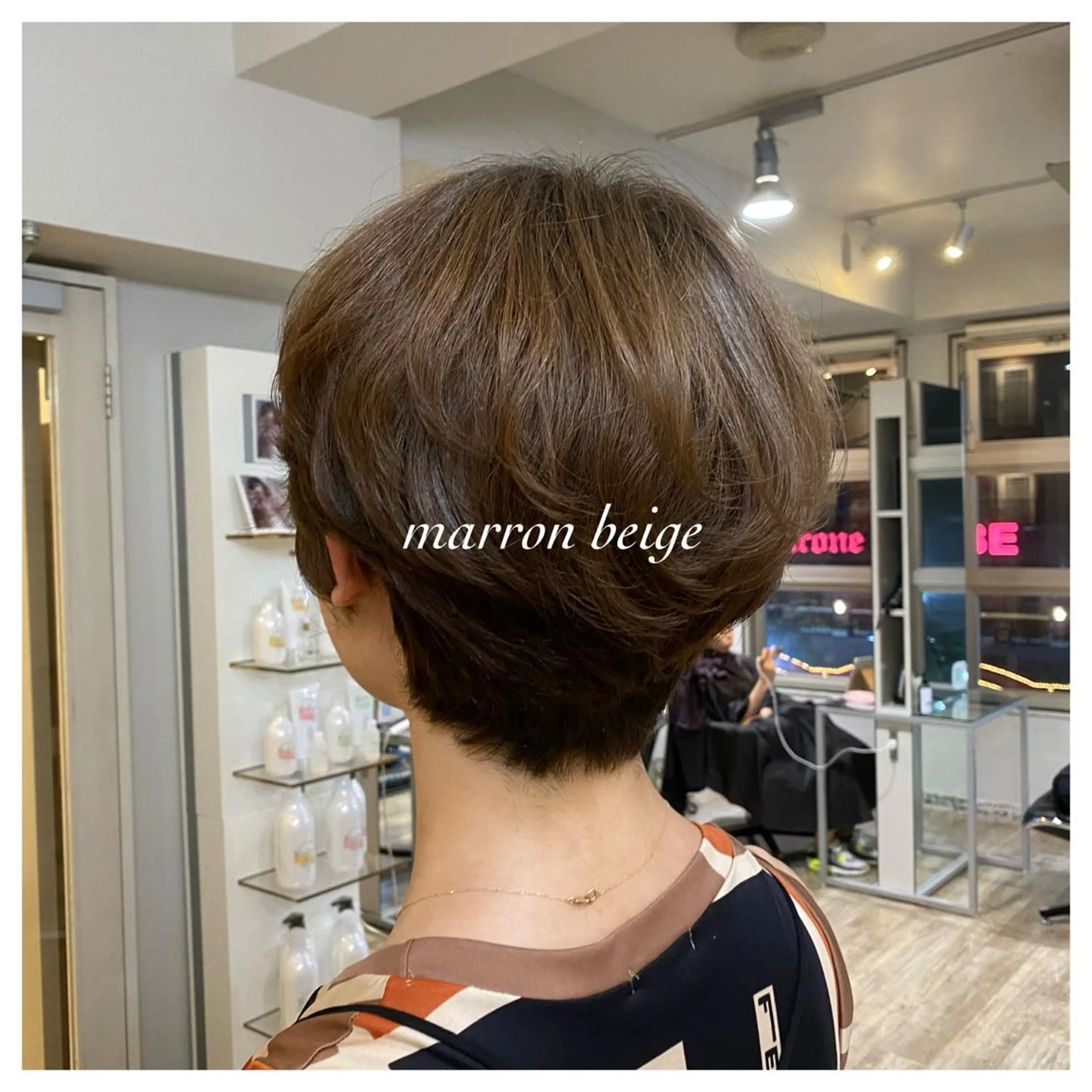 ショート カラー ヘアカラー トリートメント アレンジ指名 no.1✨ｈａｋｏのヘアスタイル