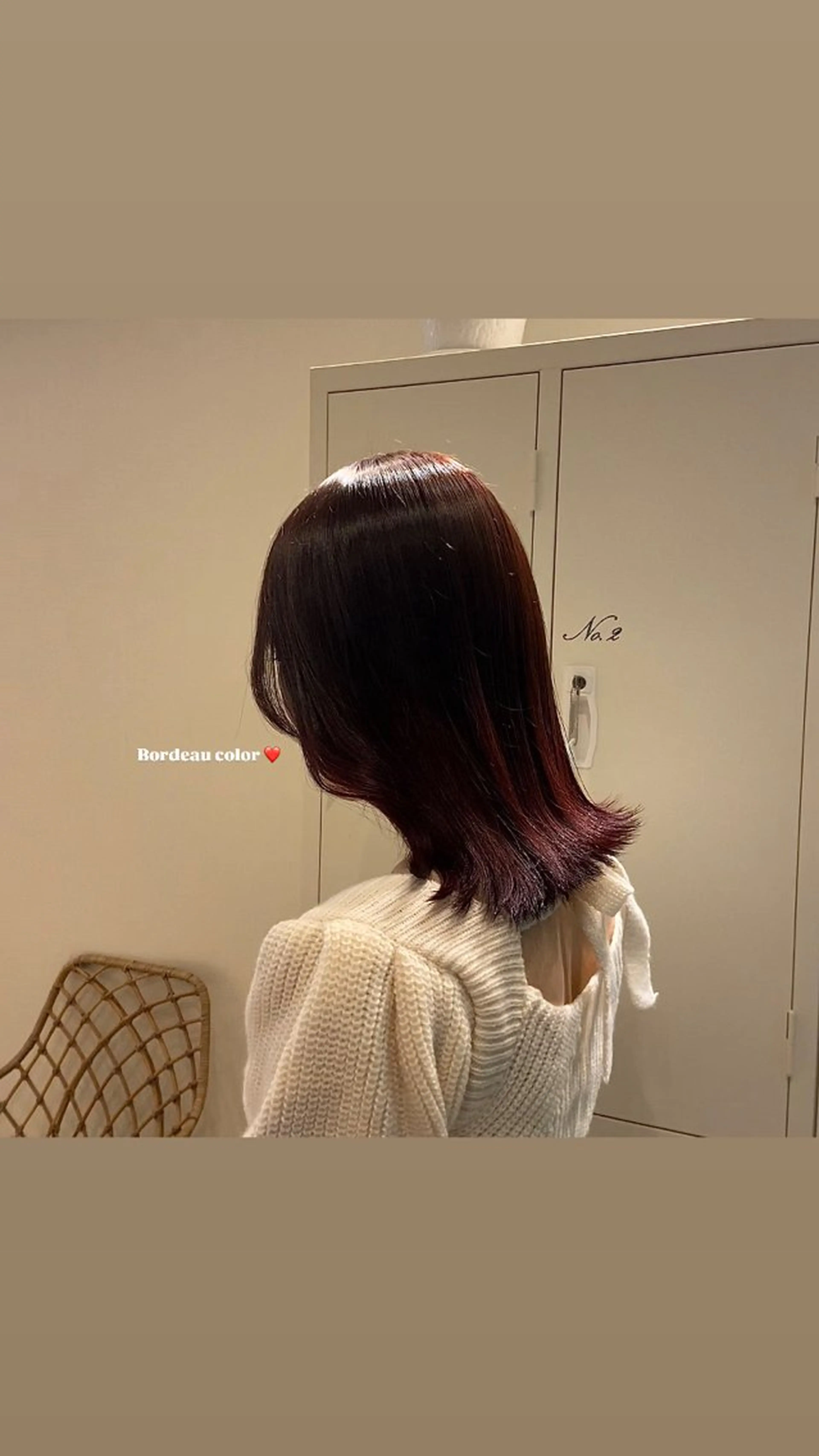 カラー カット ヘアカラー トリートメント 若原 茉莉のヘアスタイル