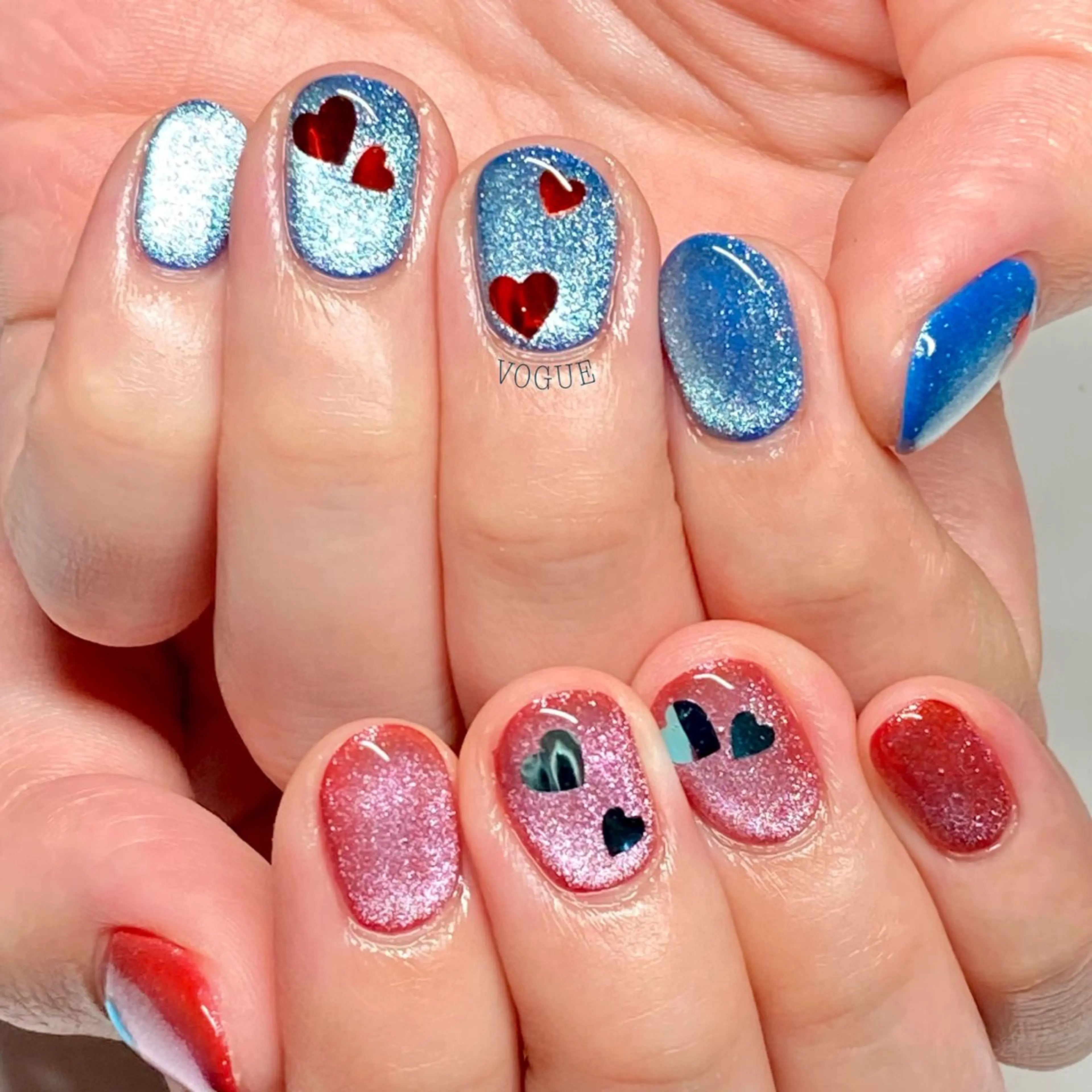 ネイル ハンドネイル VOGUE ×SWANのネイルデザイン