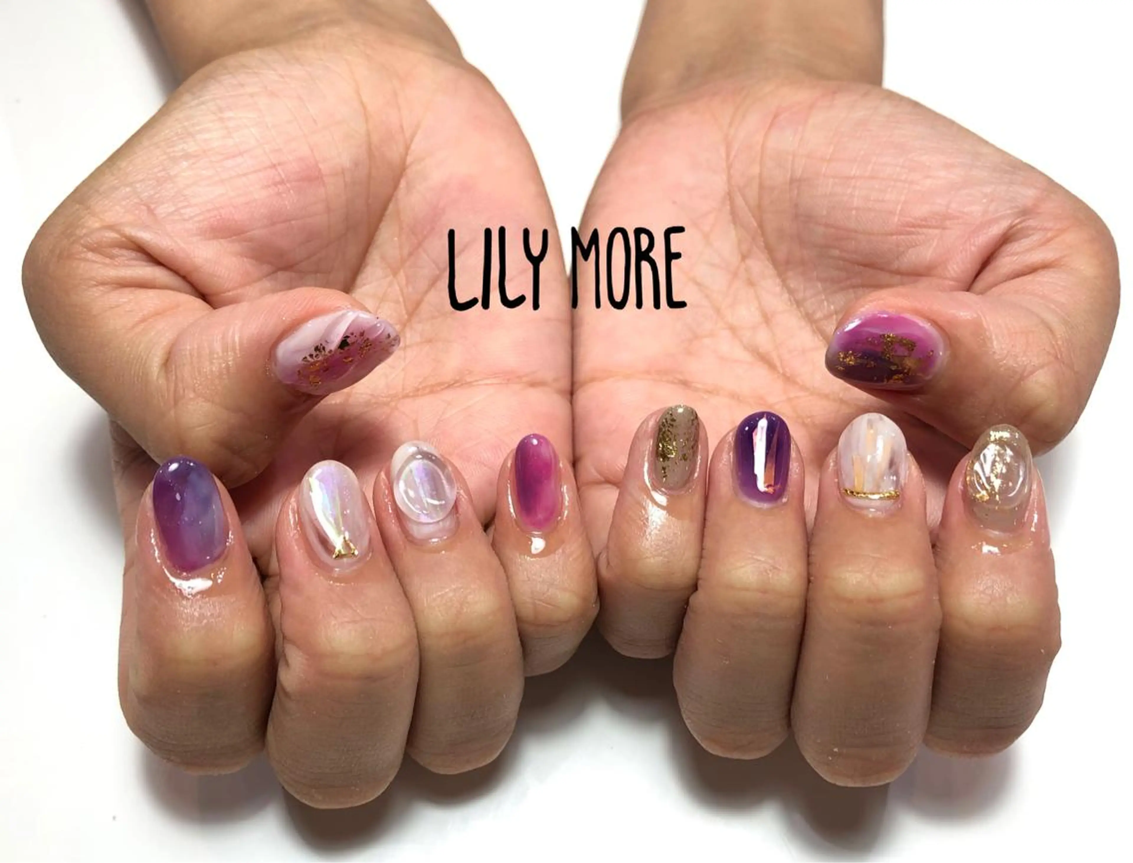 ネイル ニュアンスネイル Lily closetのネイルデザイン