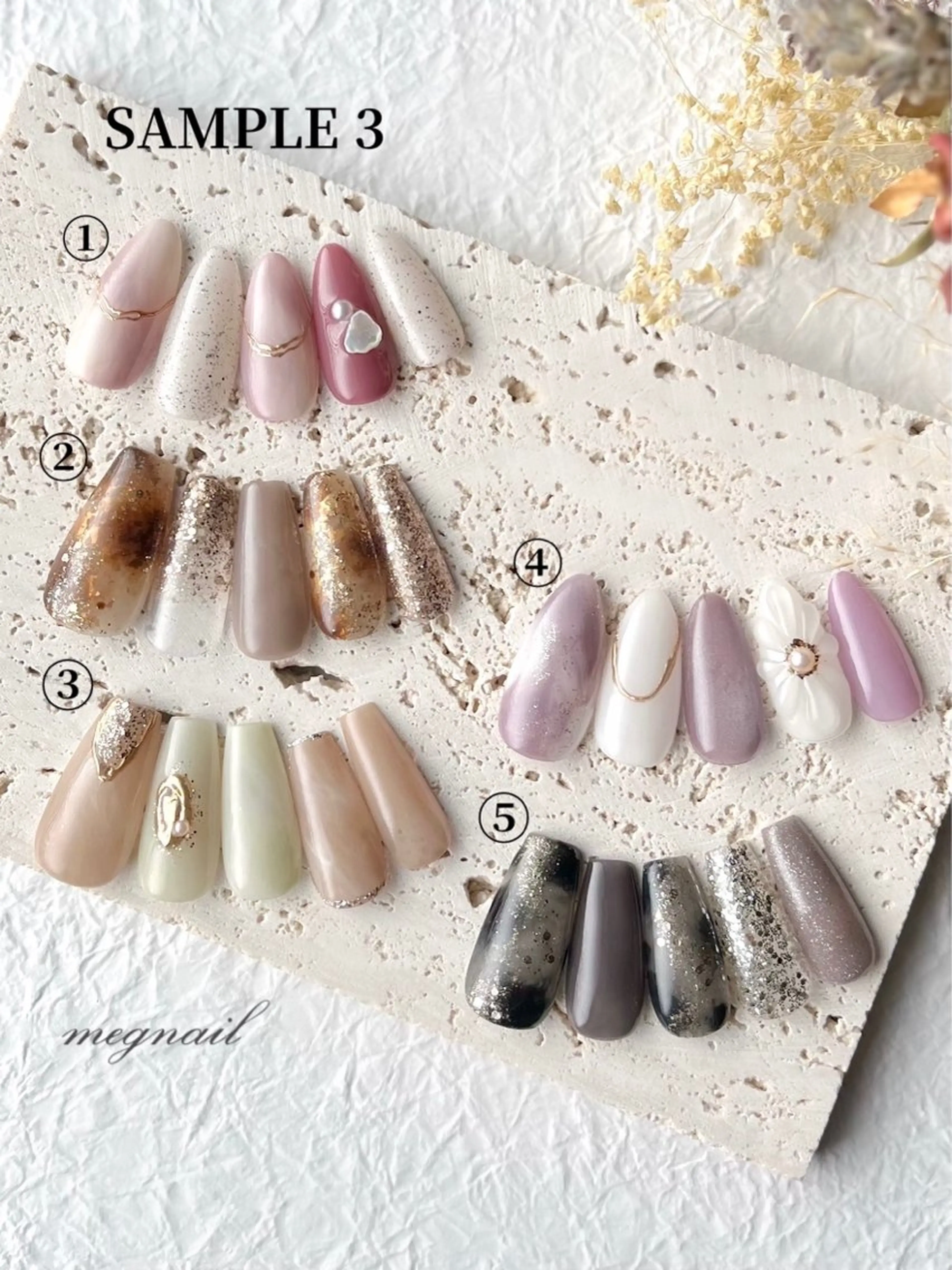 ネイル meg nailのネイルデザイン
