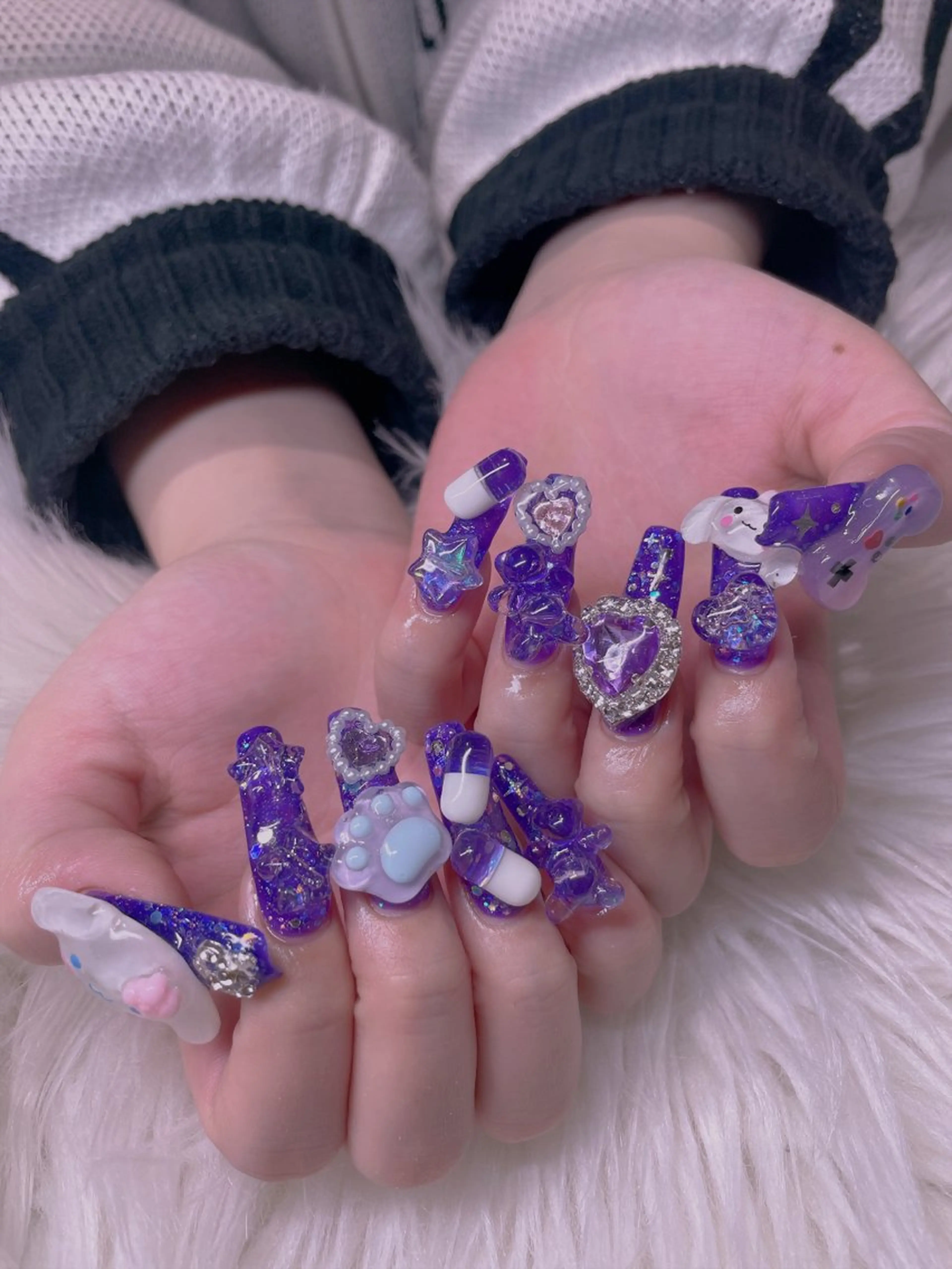 ネイル 長さだし専門店 M2 rikaのネイルデザイン