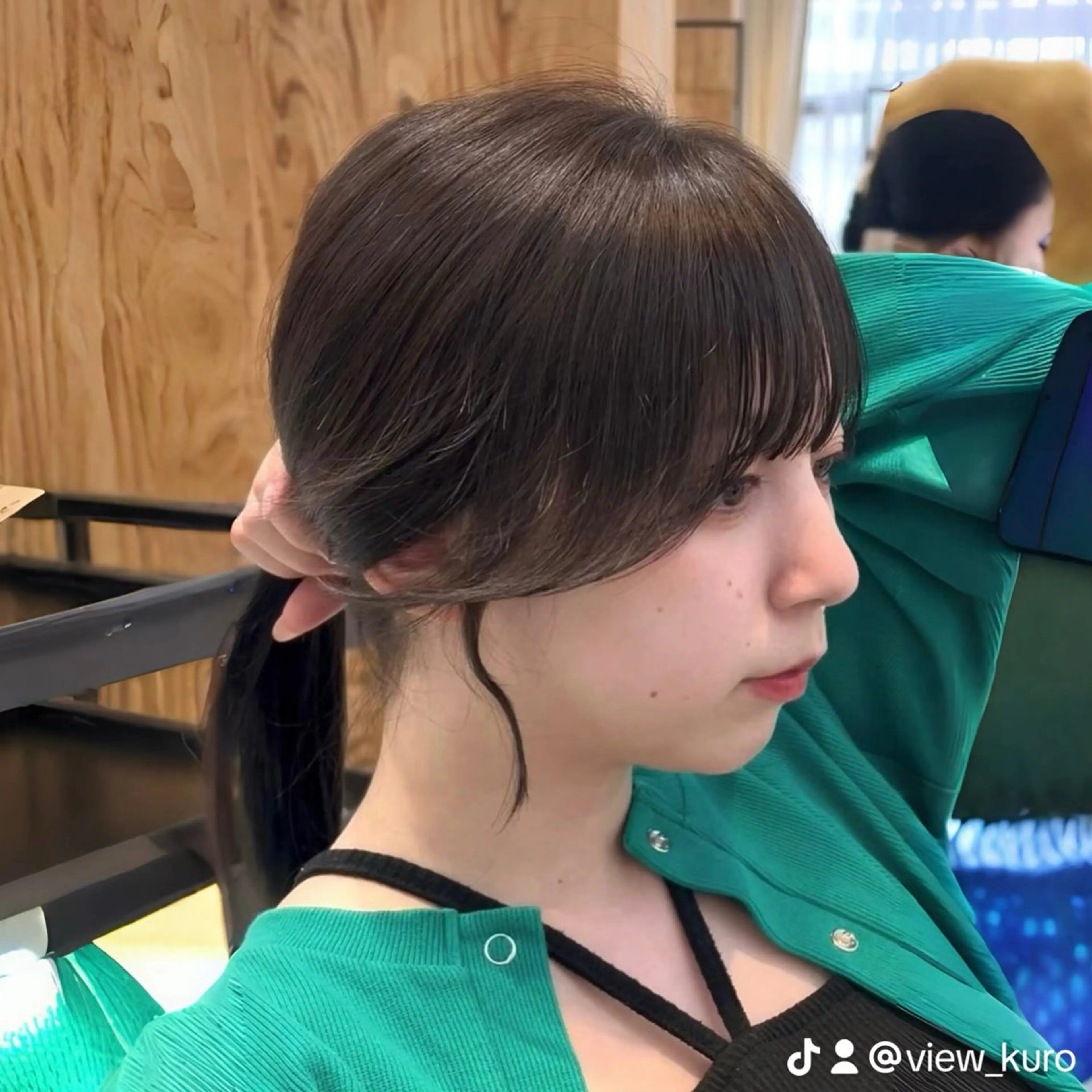 セミロング カット 🫧似合わせ前髪/ 小顔カットくろ🫧のヘアスタイル