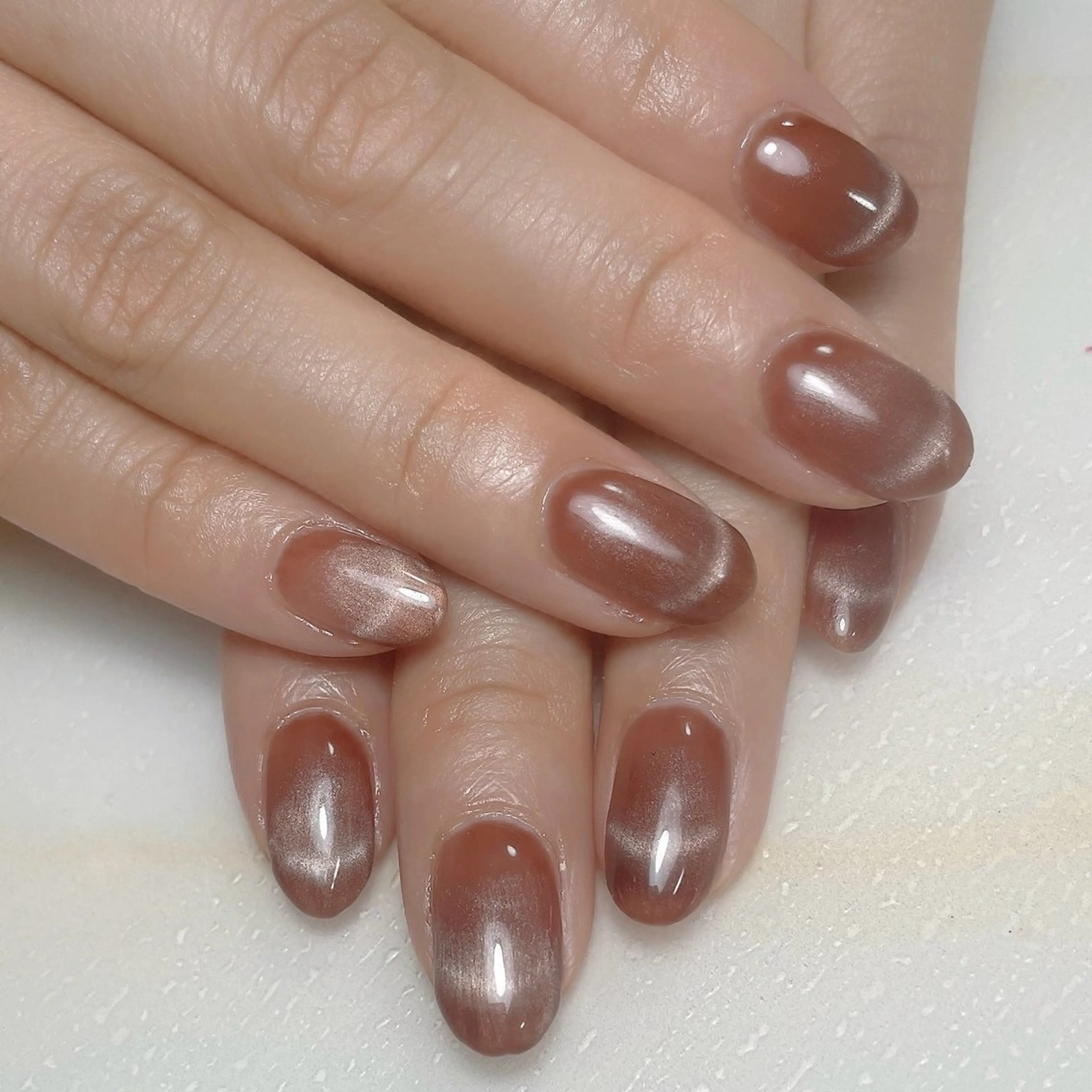 ネイル アートネイル フレンチネイル ジェルネイル グラデーション 韓国ネイル ハンドネイル 久保田 マリコのネイルデザイン