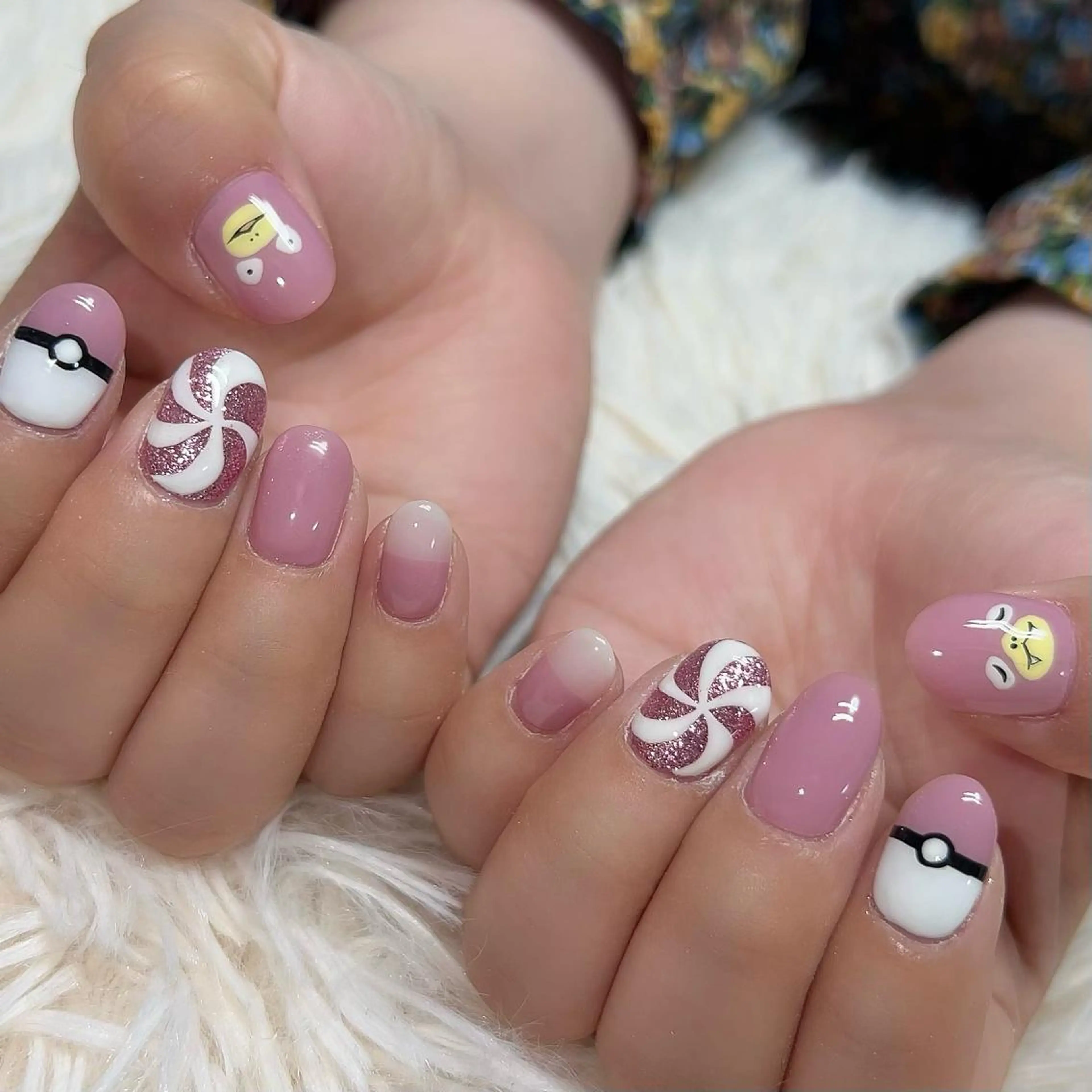 ネイル ハンドネイル 【Yappy🌈】 💖P-tanaのネイルデザイン