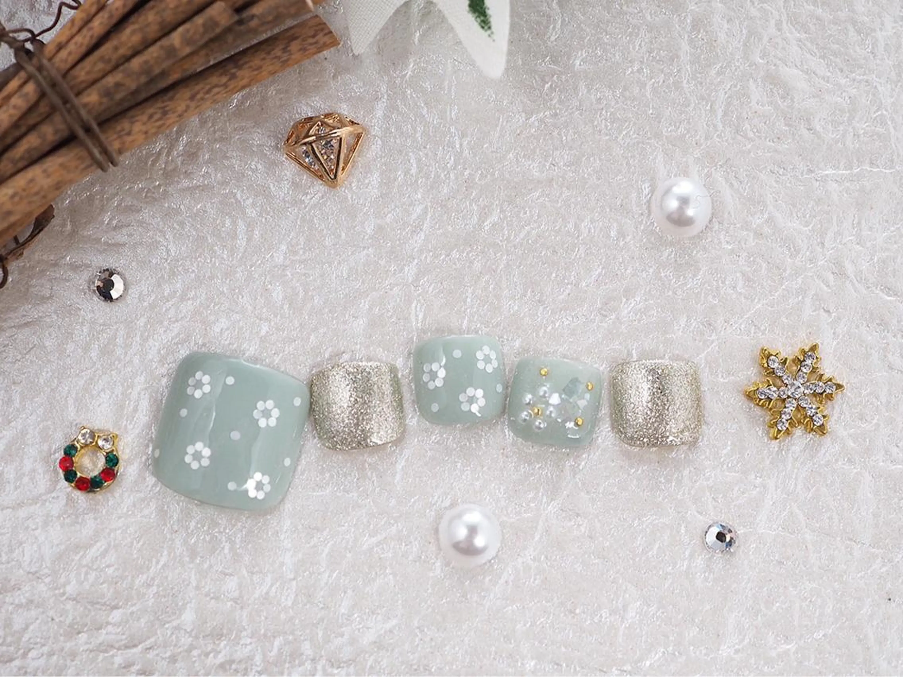 ネイル ネイルPetit Ribbonのネイルデザイン