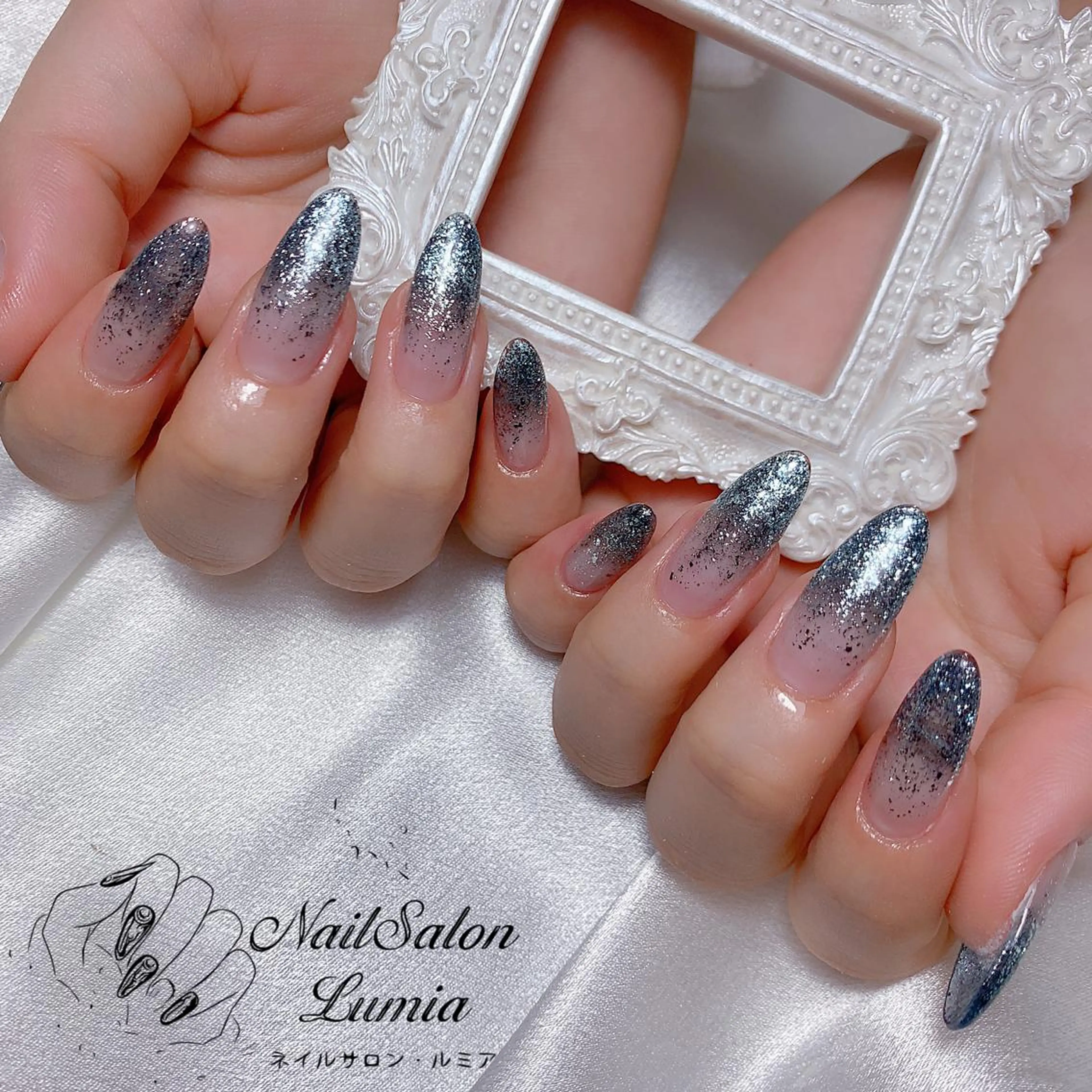 ネイル ハンドネイル ネイルサロン ルミア Lumia 店長のネイルデザイン