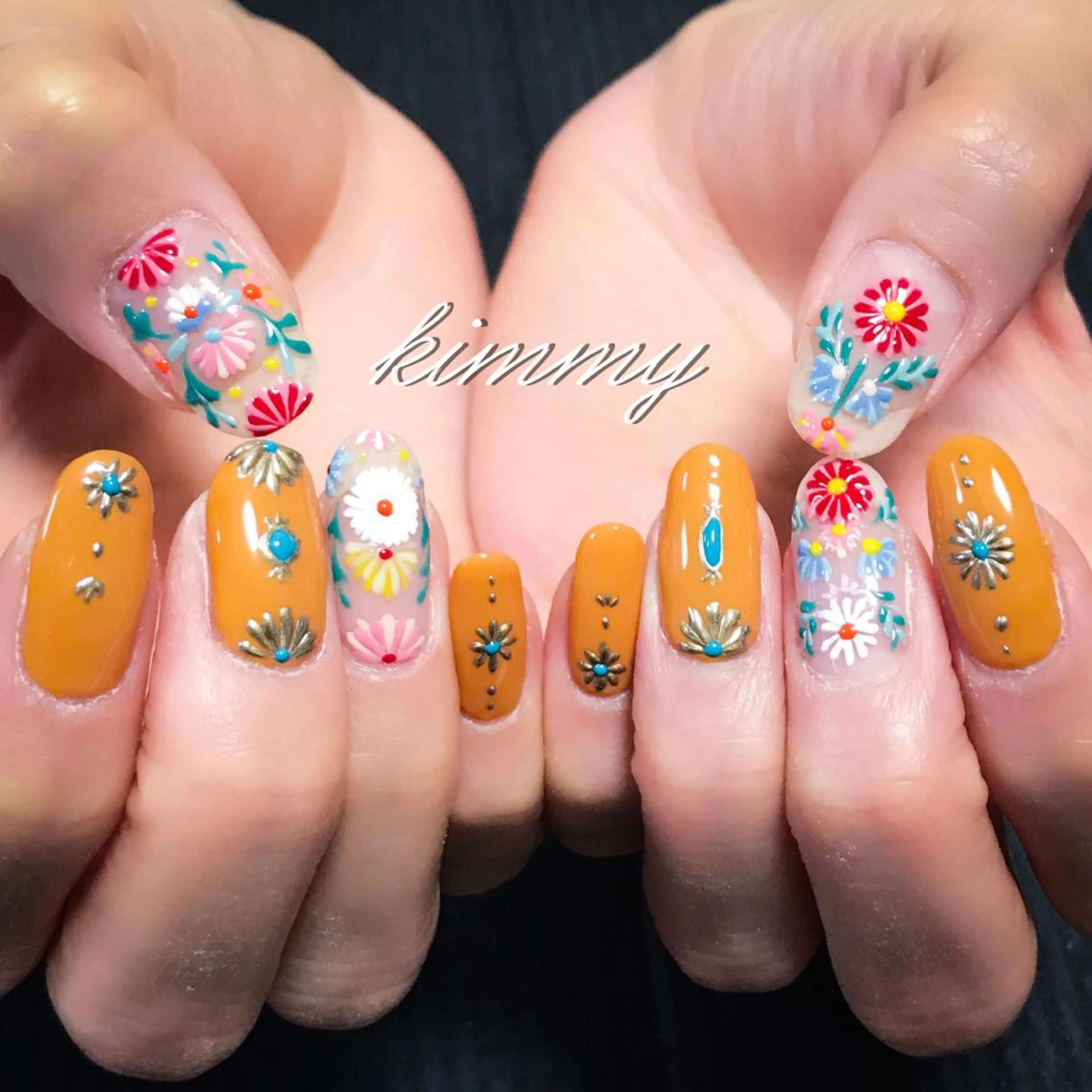 ネイル ハンドネイル kimmy nailsのネイルデザイン