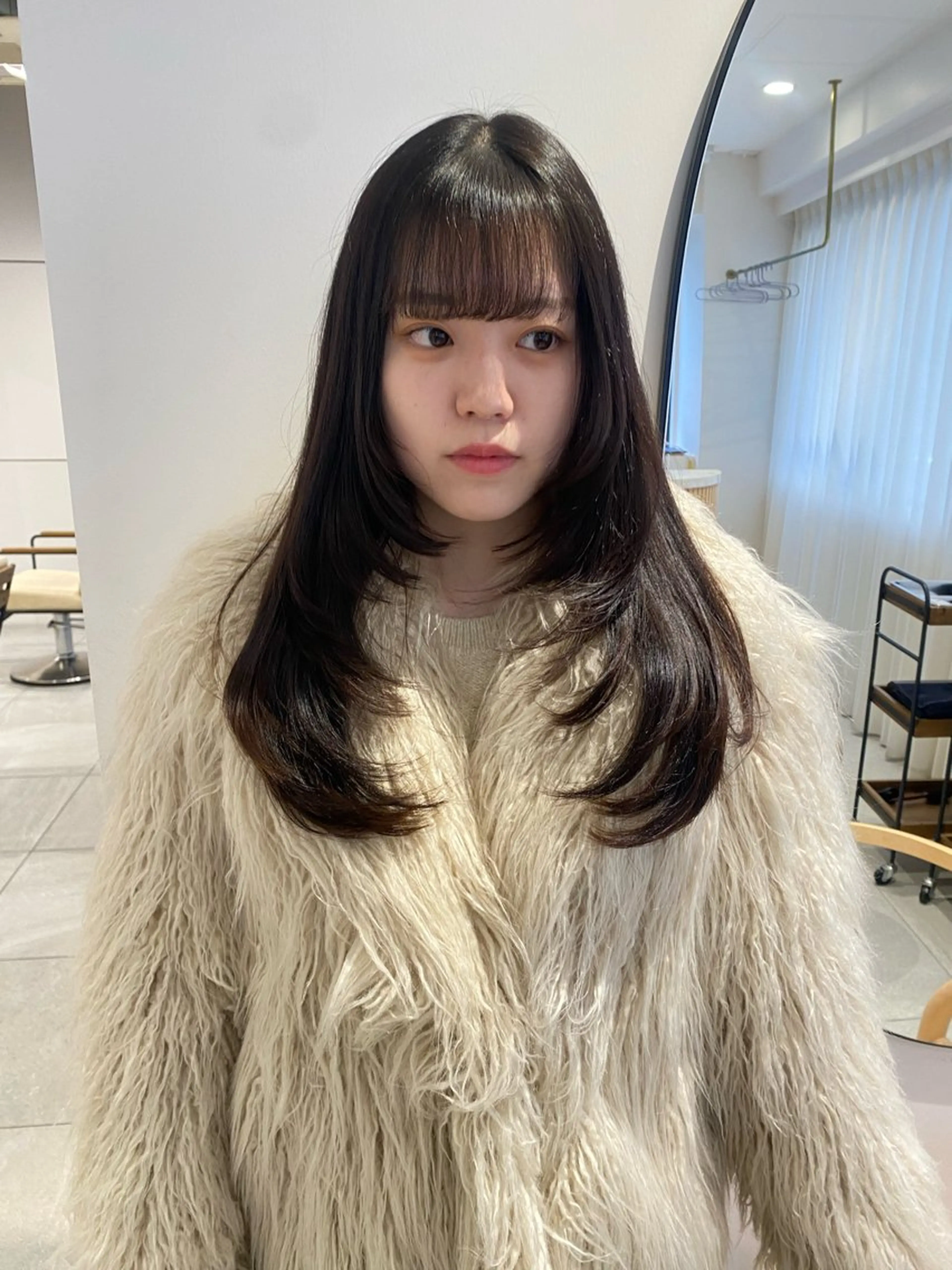 ロング knock所属・knock　國友 華乃のヘアスタイル