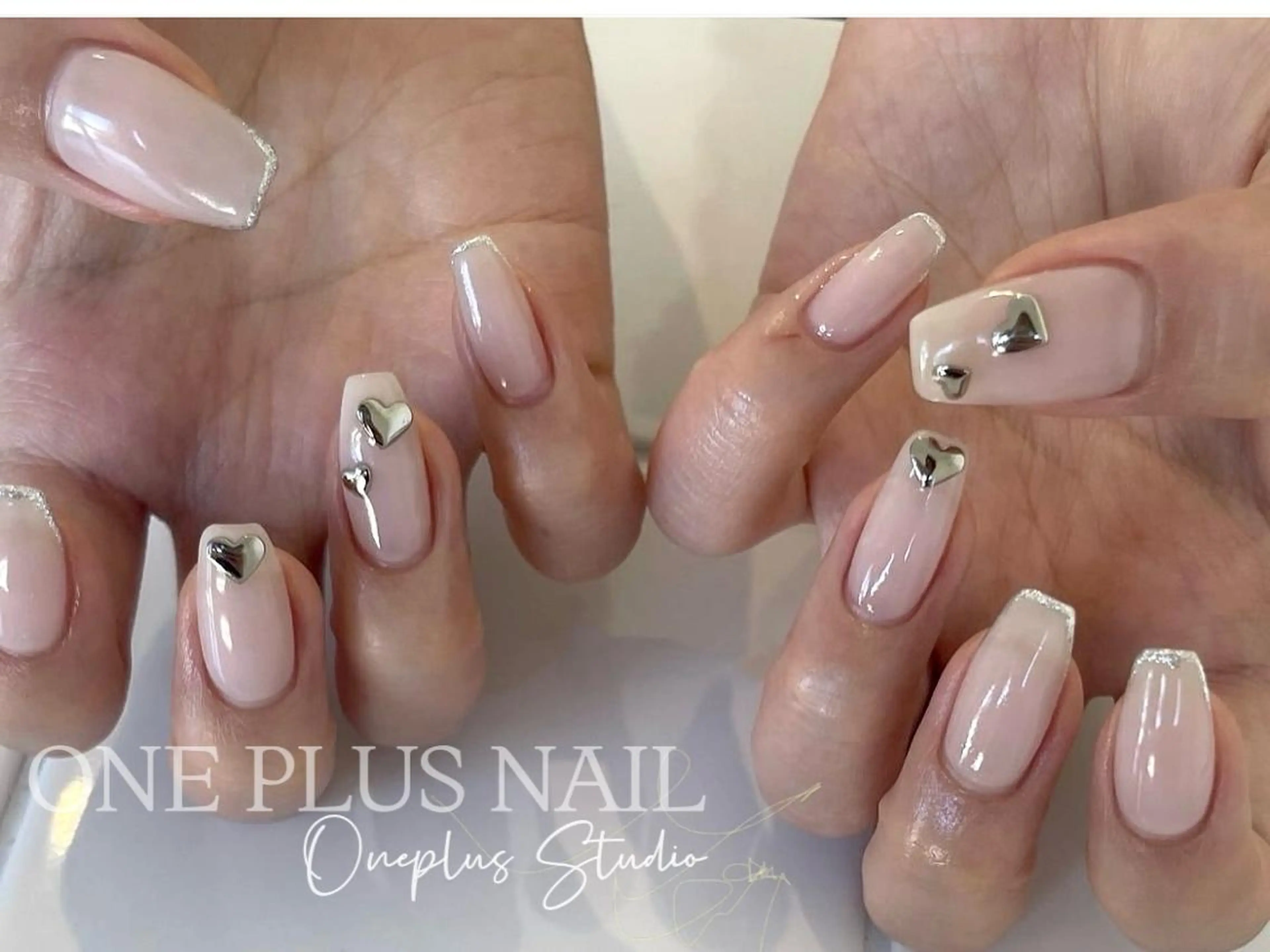 ネイル アートネイル オーロラネイル ガーリー キラキラネイル 韓国ネイル haruka 🧸のネイルデザイン