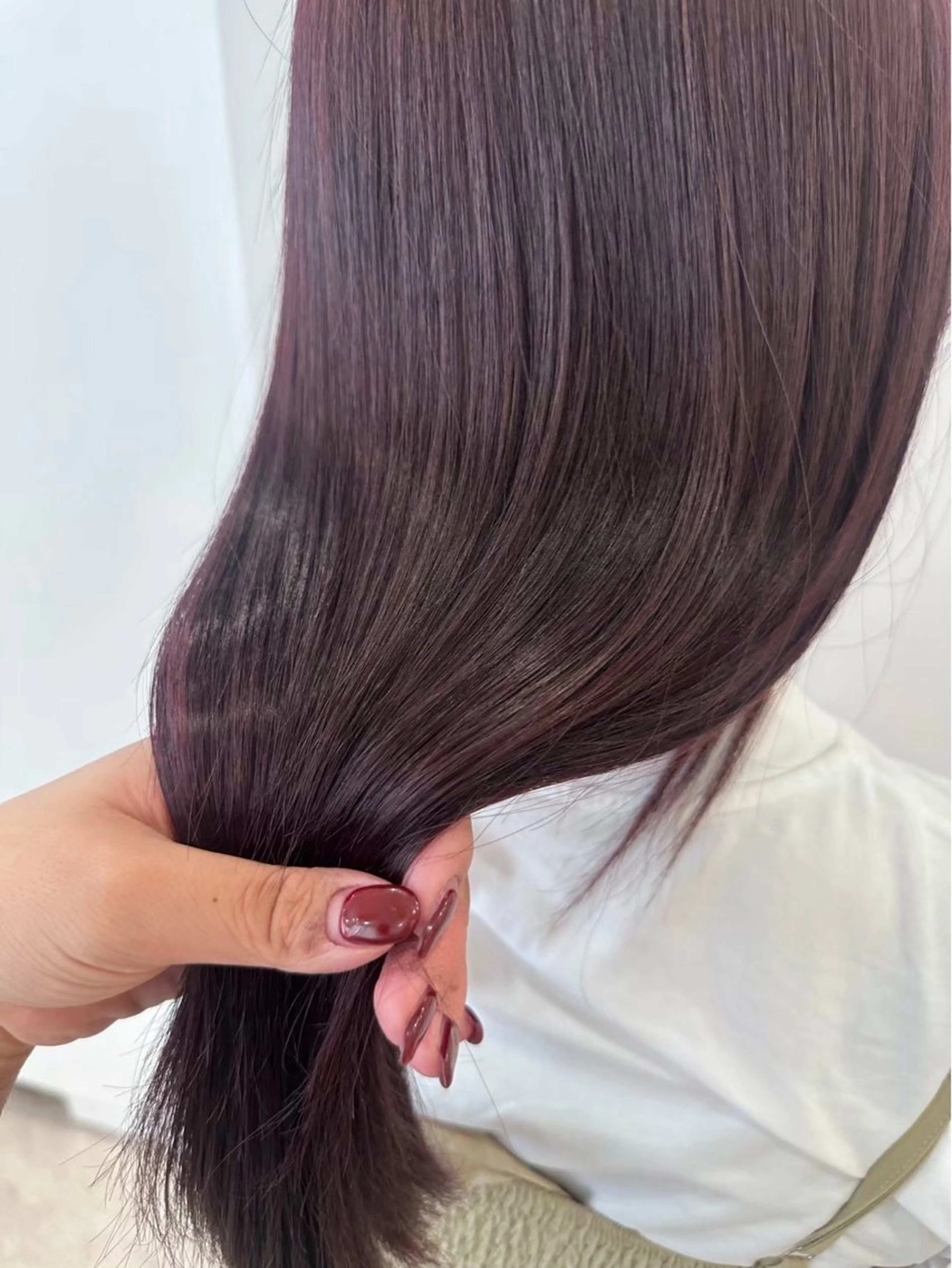 【可愛くイメチェン💖】ピンク系カラー💐➕ハホニコトリートメント✨➕ナノバブル🚿の写真