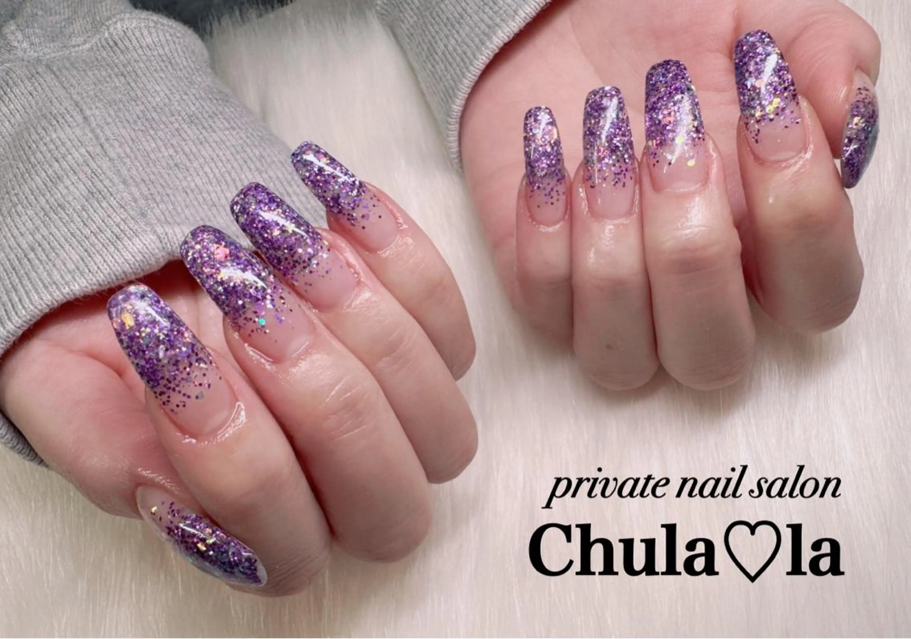 ネイル ロングネイル ハンドネイル Chula♡la 豊見城市高安のネイルデザイン