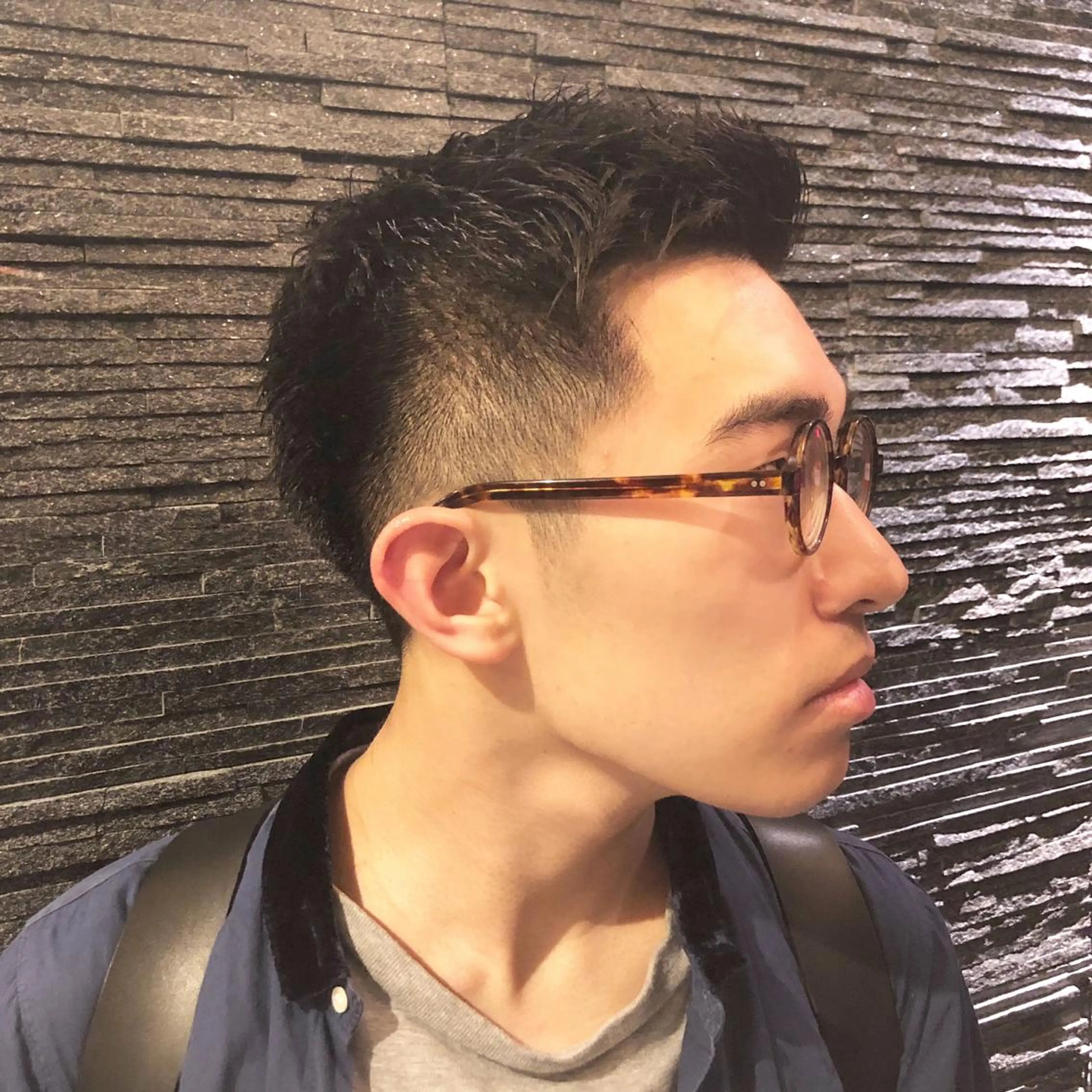 ショート パーマ メンズ HIRO GINZA BARBER SHOP 大阪所属・木村 りきのヘアスタイル