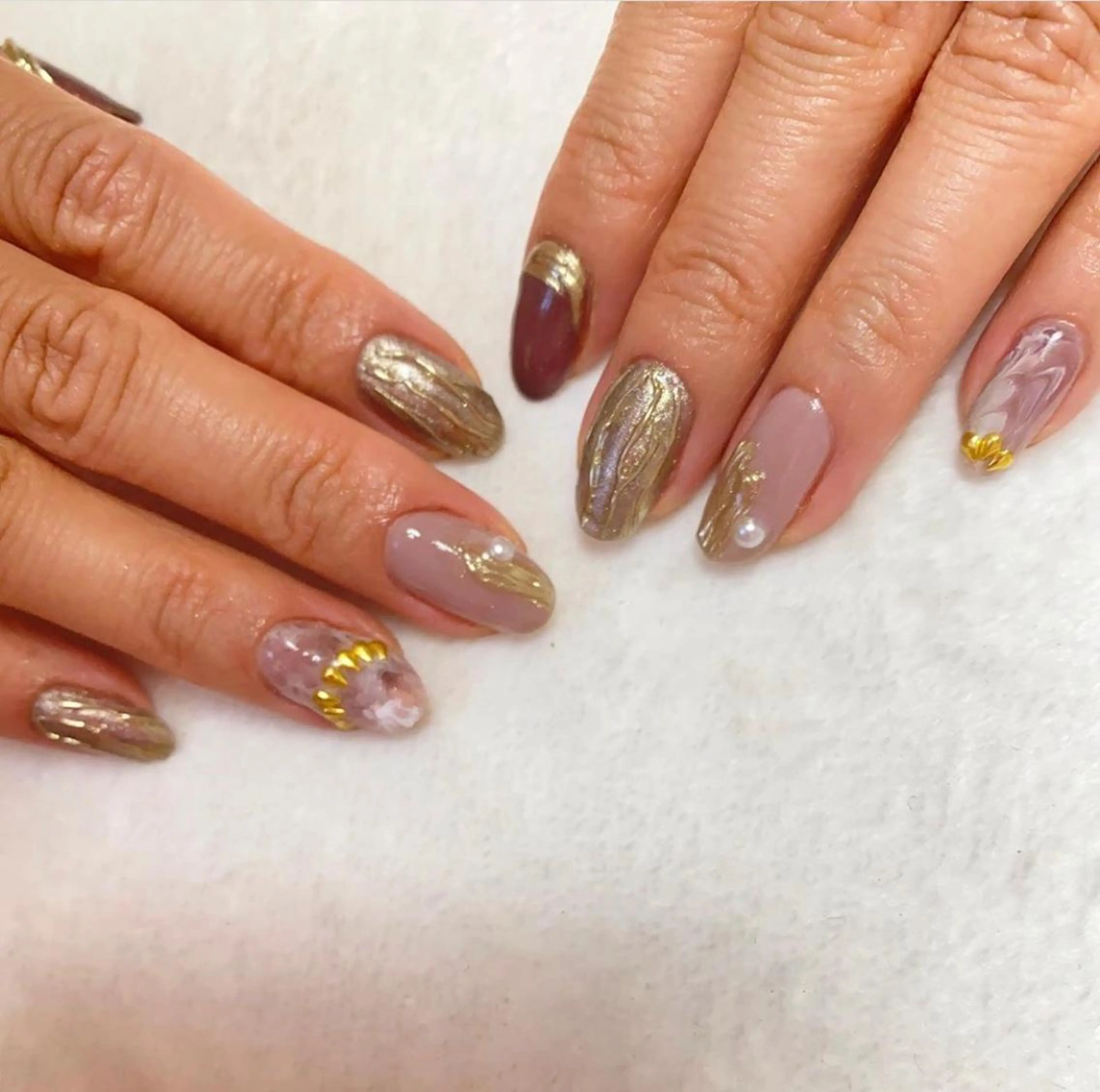 ネイル アートネイル Nailsalon Ｒ《喜多見3分》のネイルデザイン