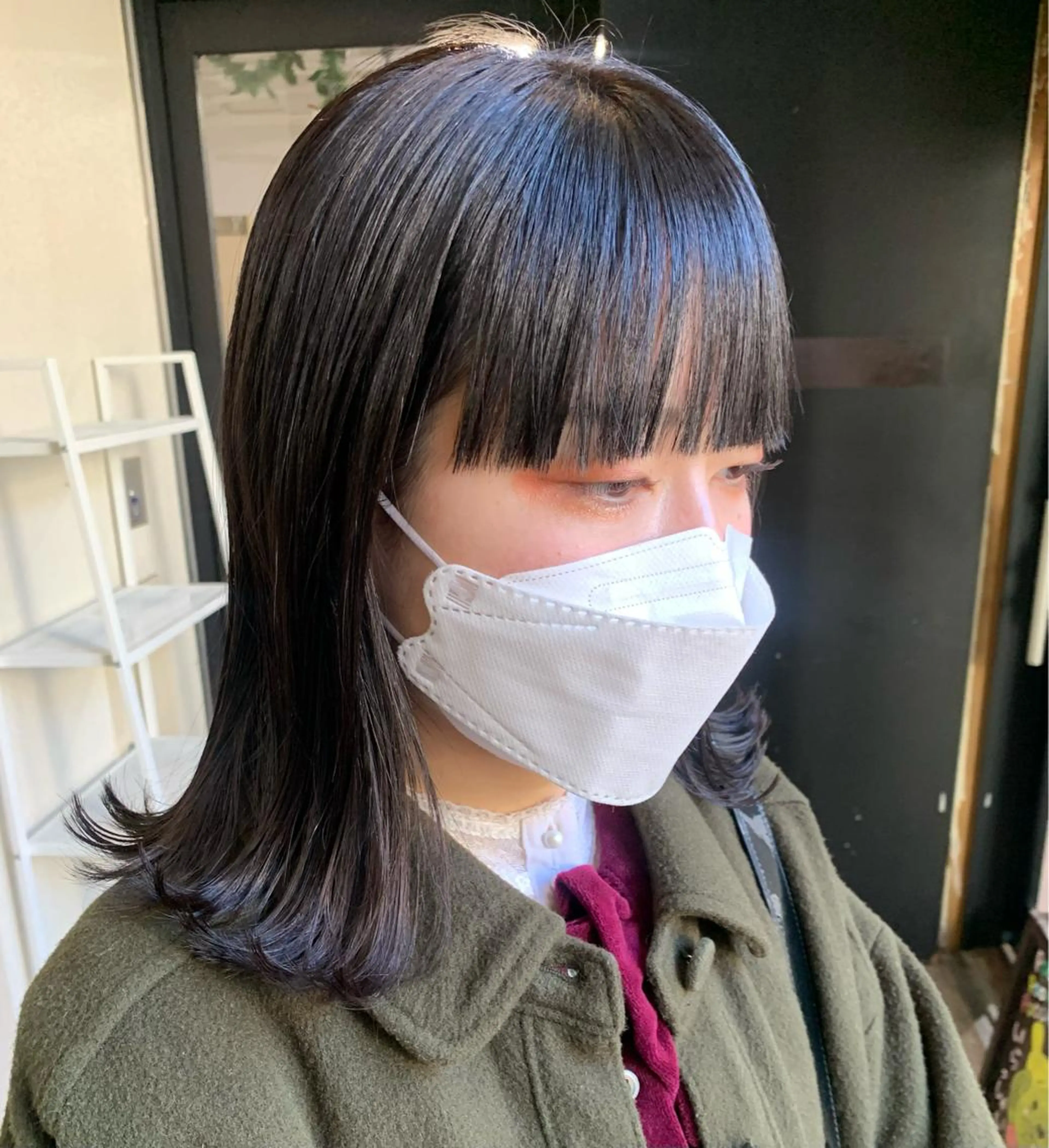 ミディアム カット ヘアカラー トリートメント 🍊 MOEKO🍊のヘアスタイル