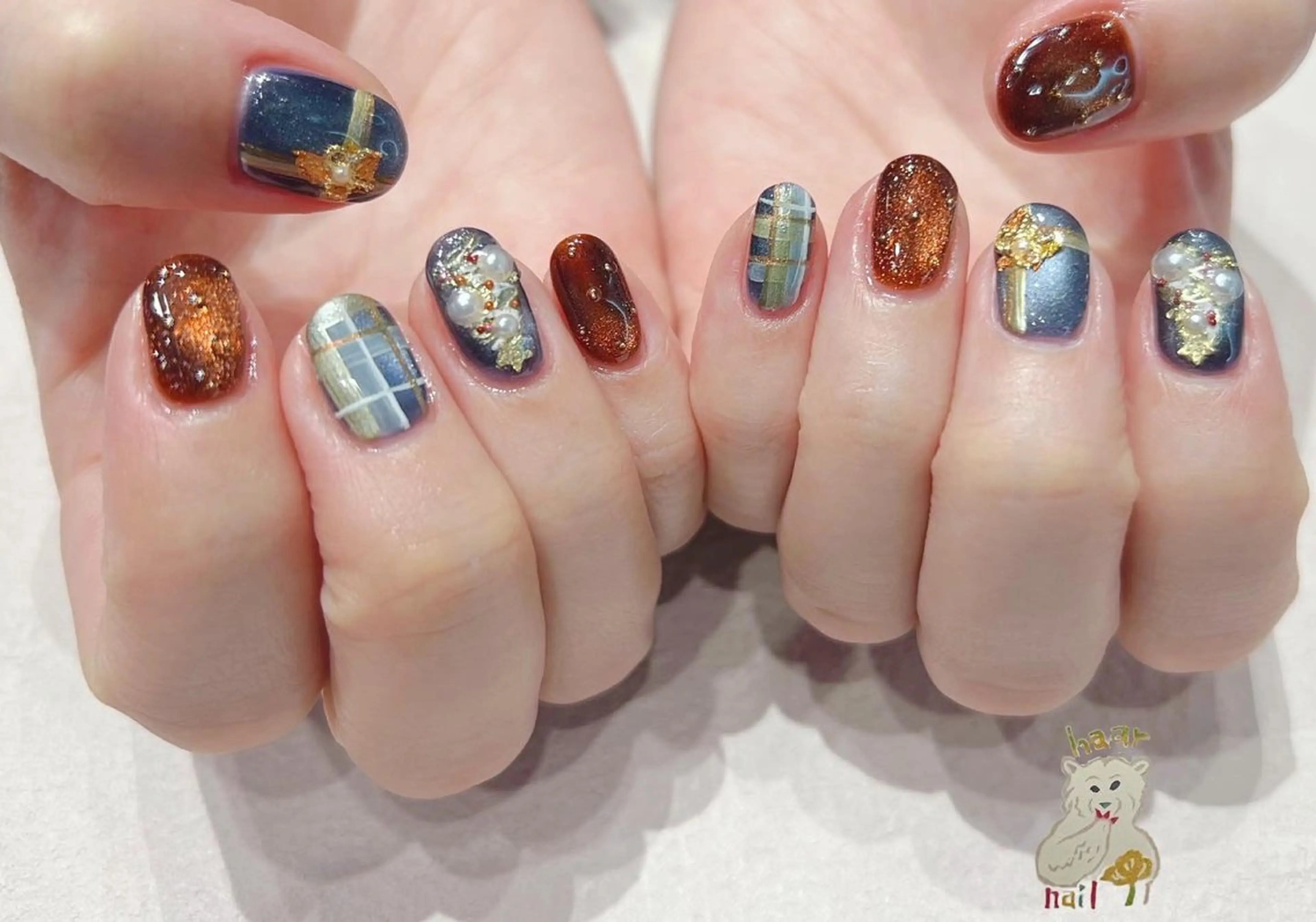 ネイル ハンドネイル 深田 加代のネイルデザイン