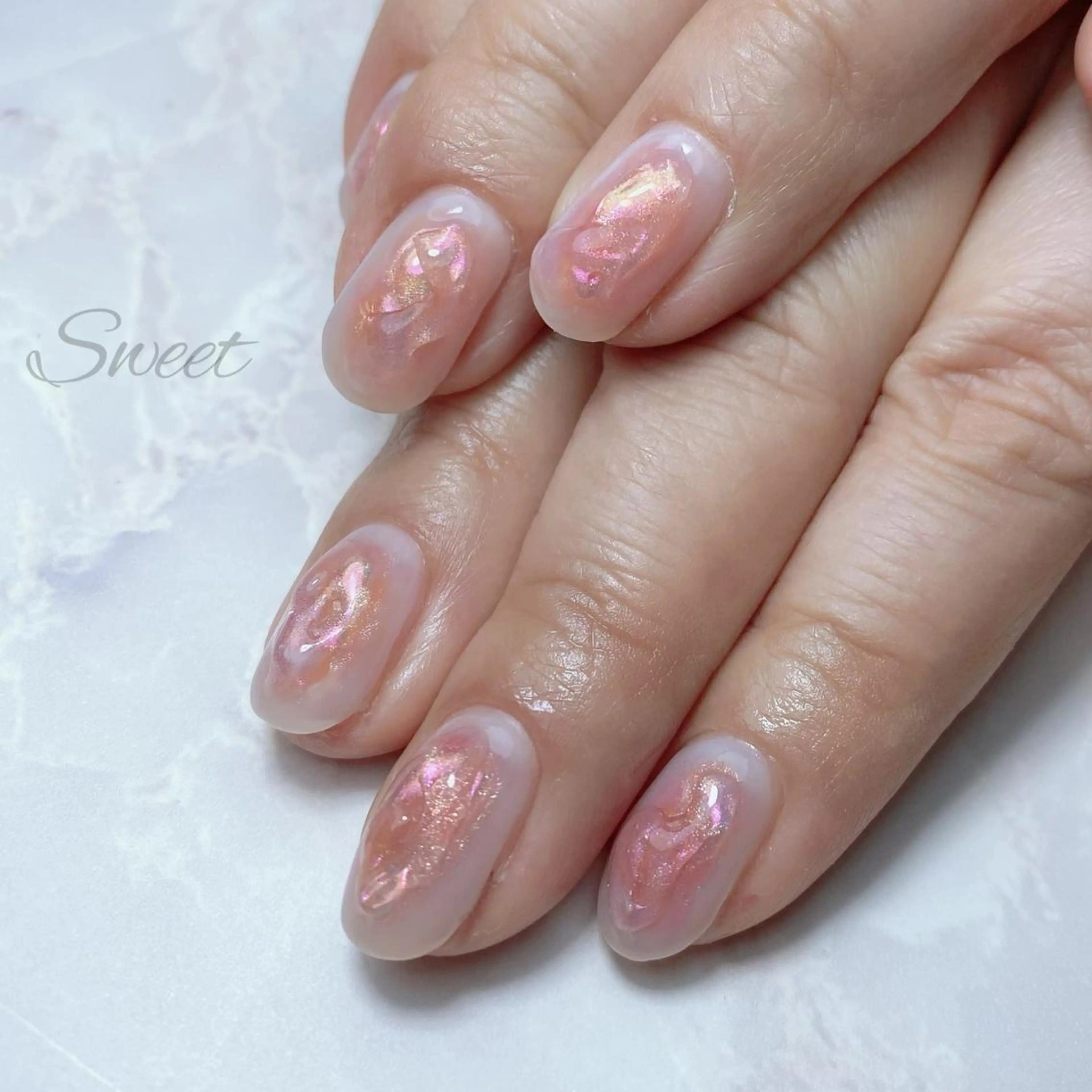 ネイル sweet 仲野陽子のネイルデザイン