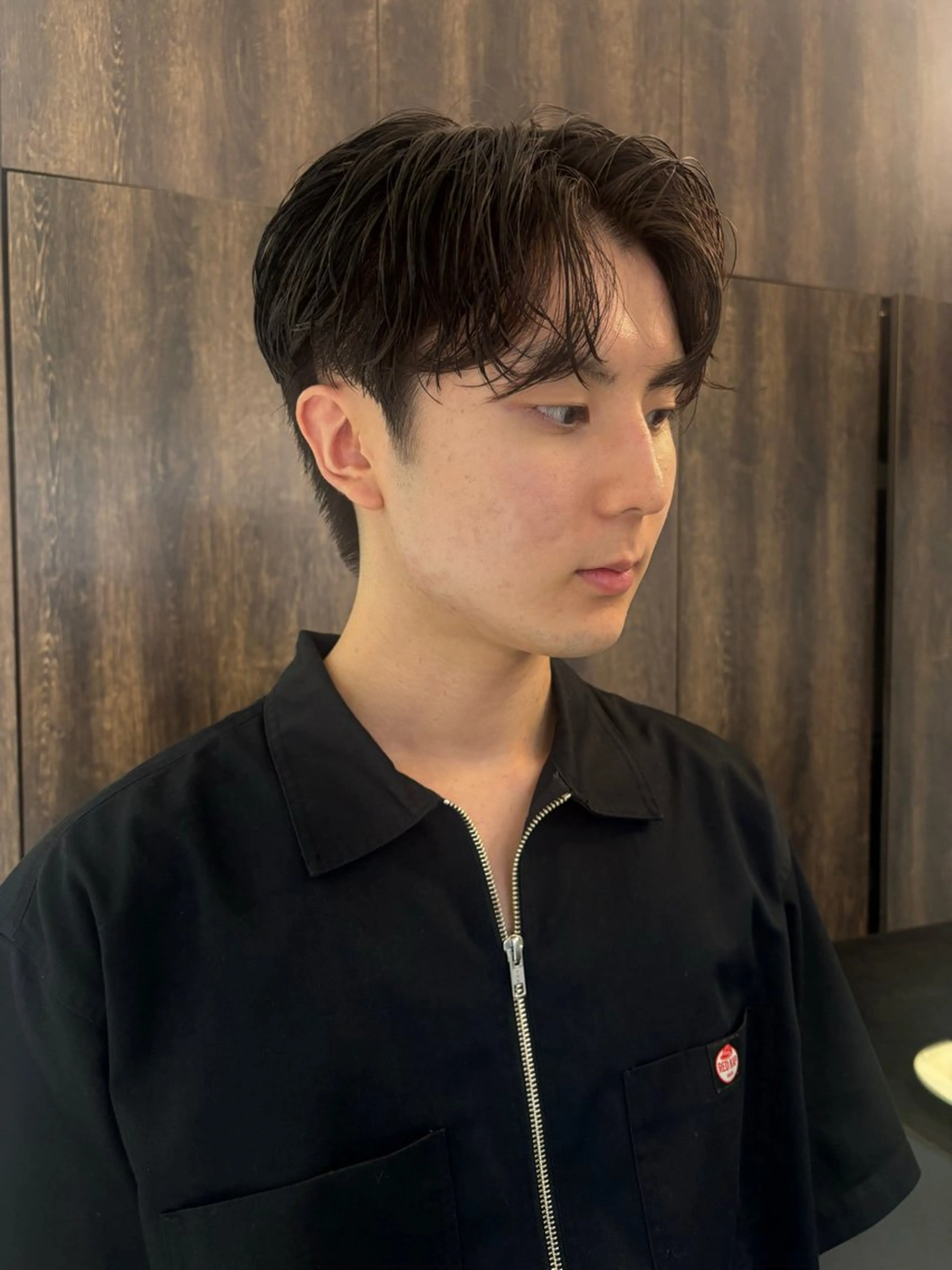 ショート カット パーマ メンズパーマ/ 上原琉介のヘアスタイル