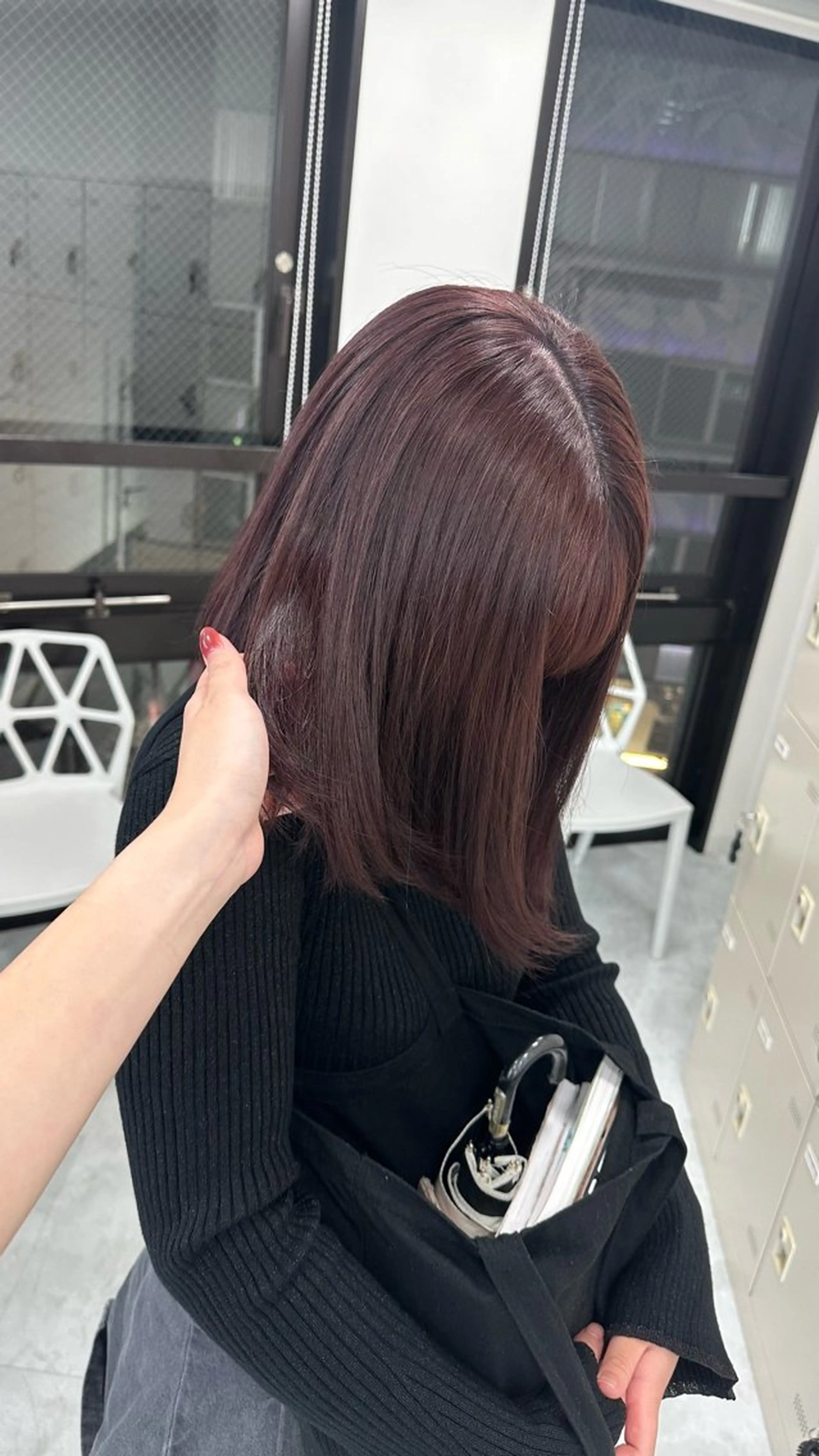 ミディアム カラー ヘアカラー トリートメント ヘッドスパ ヘアセット ガーリーstyle ❤︎misaki🏹のヘアスタイル