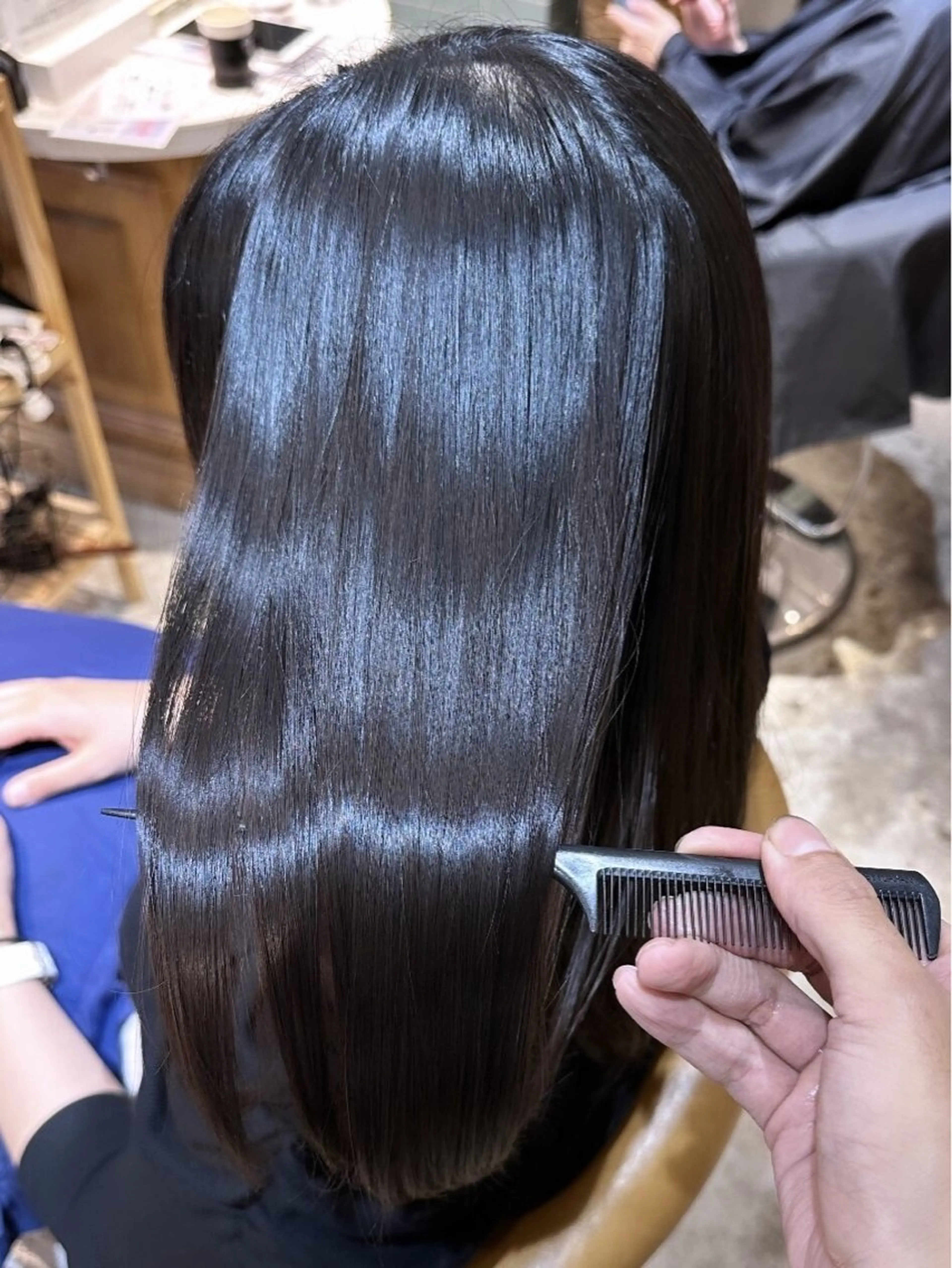 【❣️髪の表面だけ縮毛矯正！？❣️】カット＋部分縮毛矯正＋トリートメント＋カラーの写真