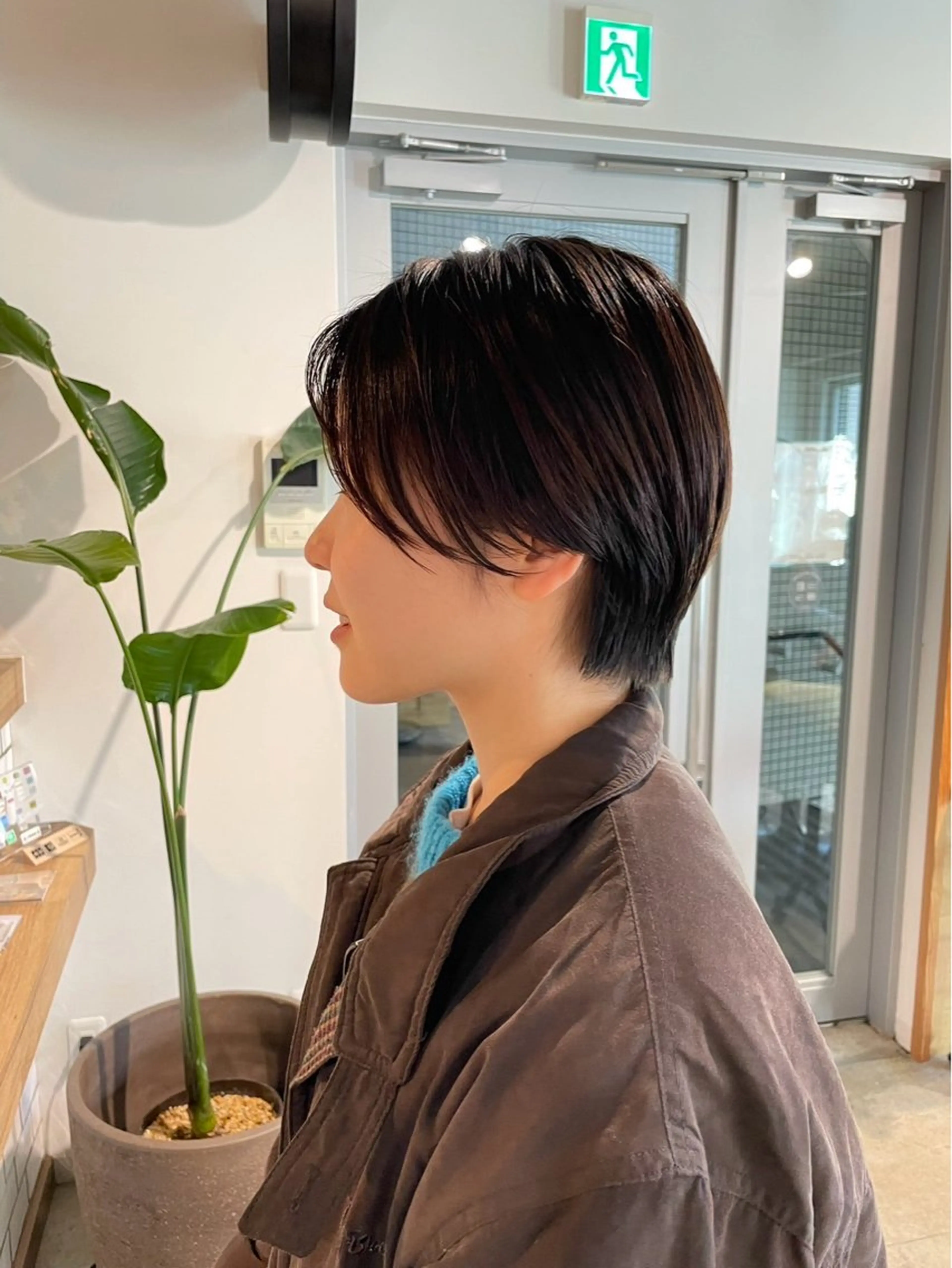 ショート カット ヘッドスパ A.C.T C-LOOPUNITED所属・ボブ/透明感カラー/ あかねのヘアスタイル