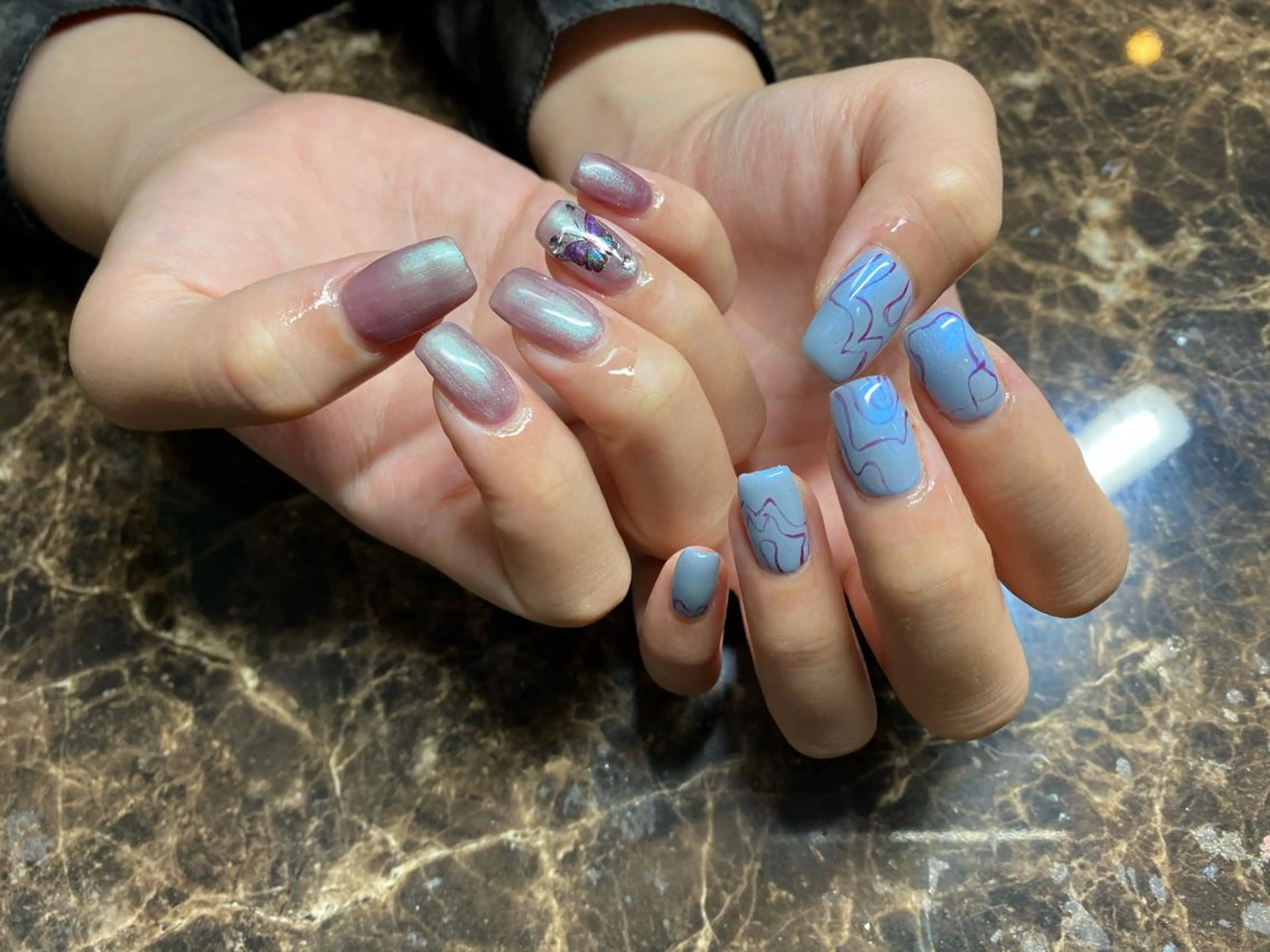 ネイル ハンドネイル IROHA Nail 矢掛萌子のネイルデザイン