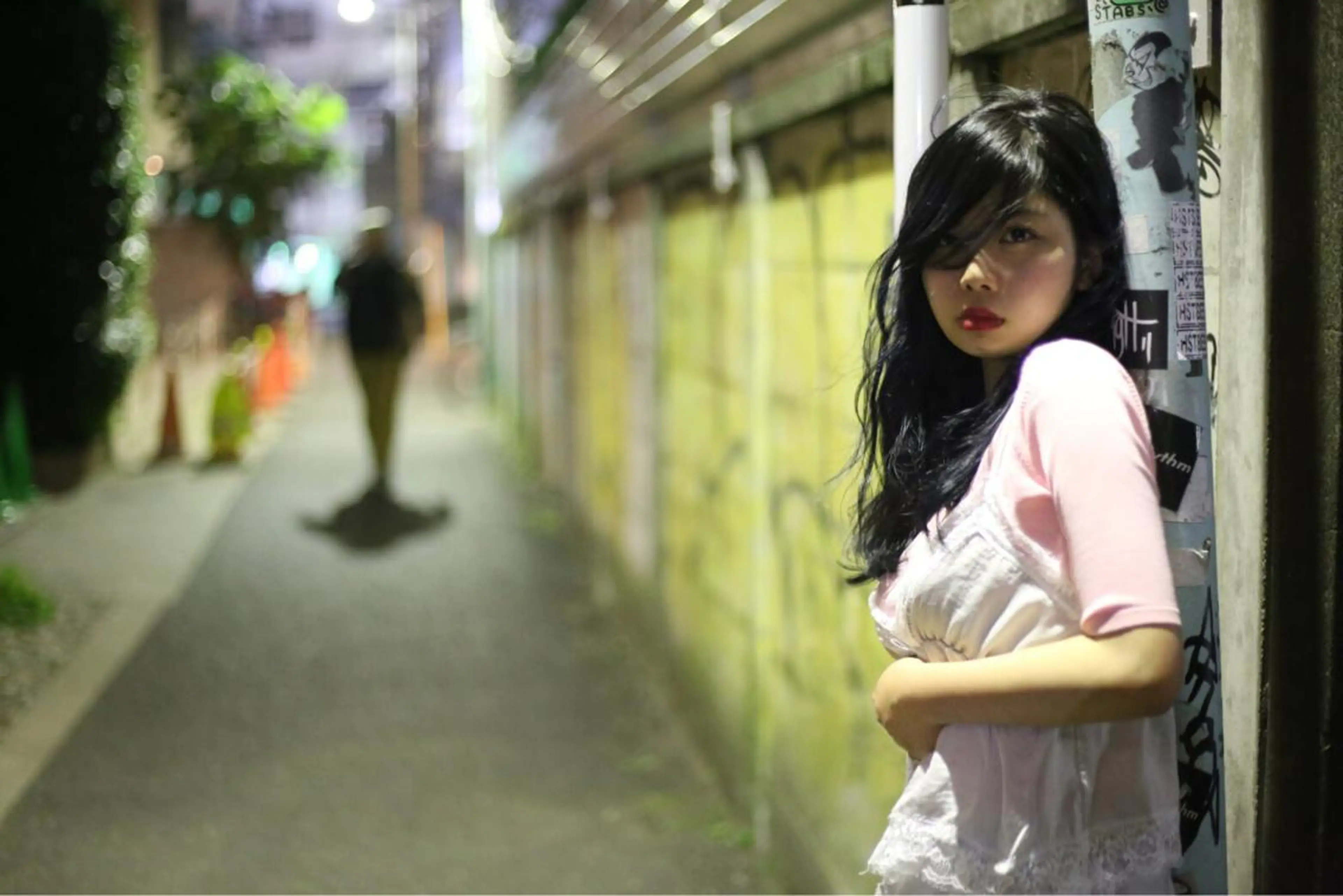 ミディアム セミロング ロング カラー ダークグレー ダークグレージュ グレージュ Re:ta KANZOのヘアスタイル