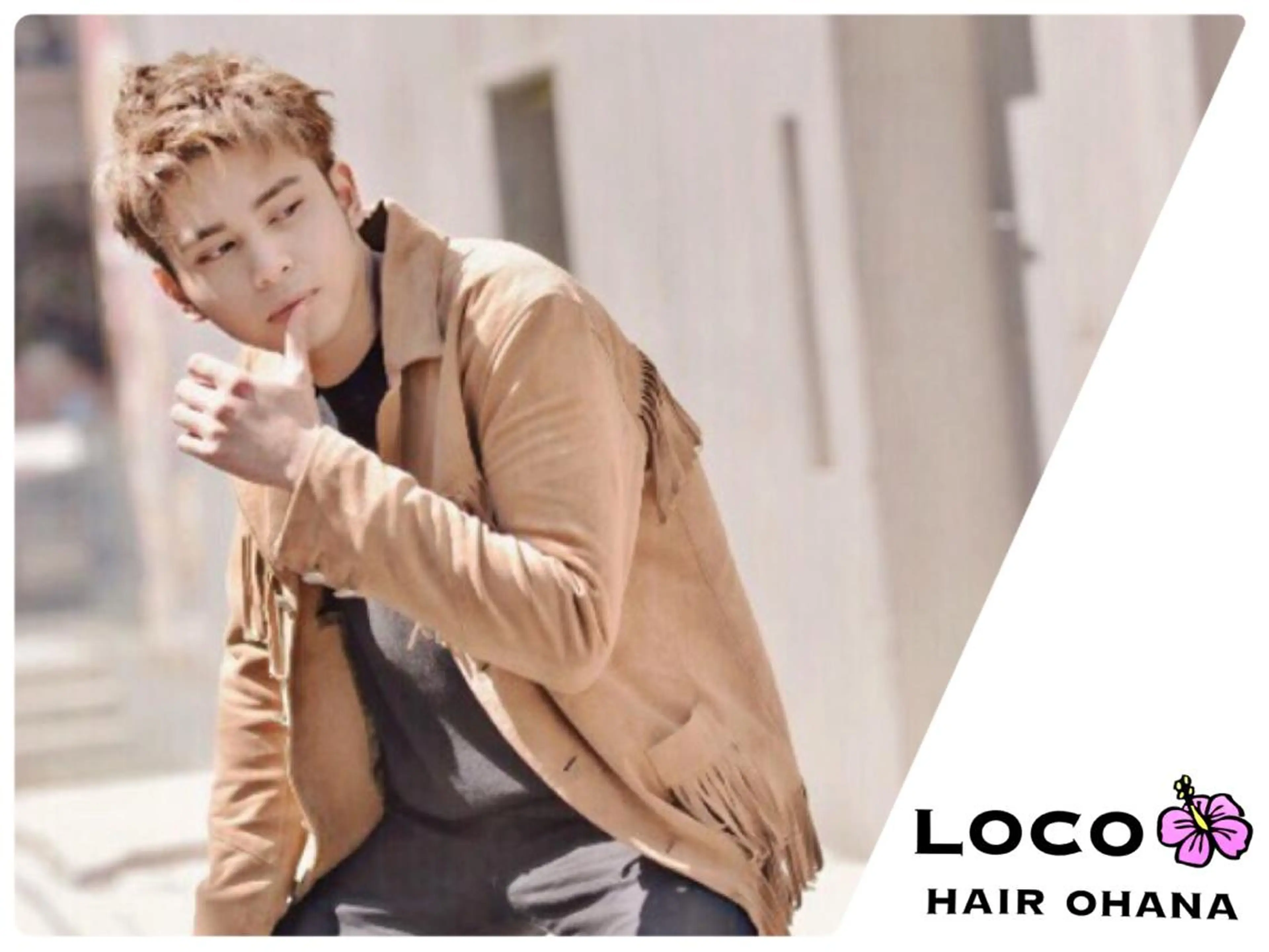 ショート カラー メンズ Hotely Y所属・榎本 稔久のヘアスタイル