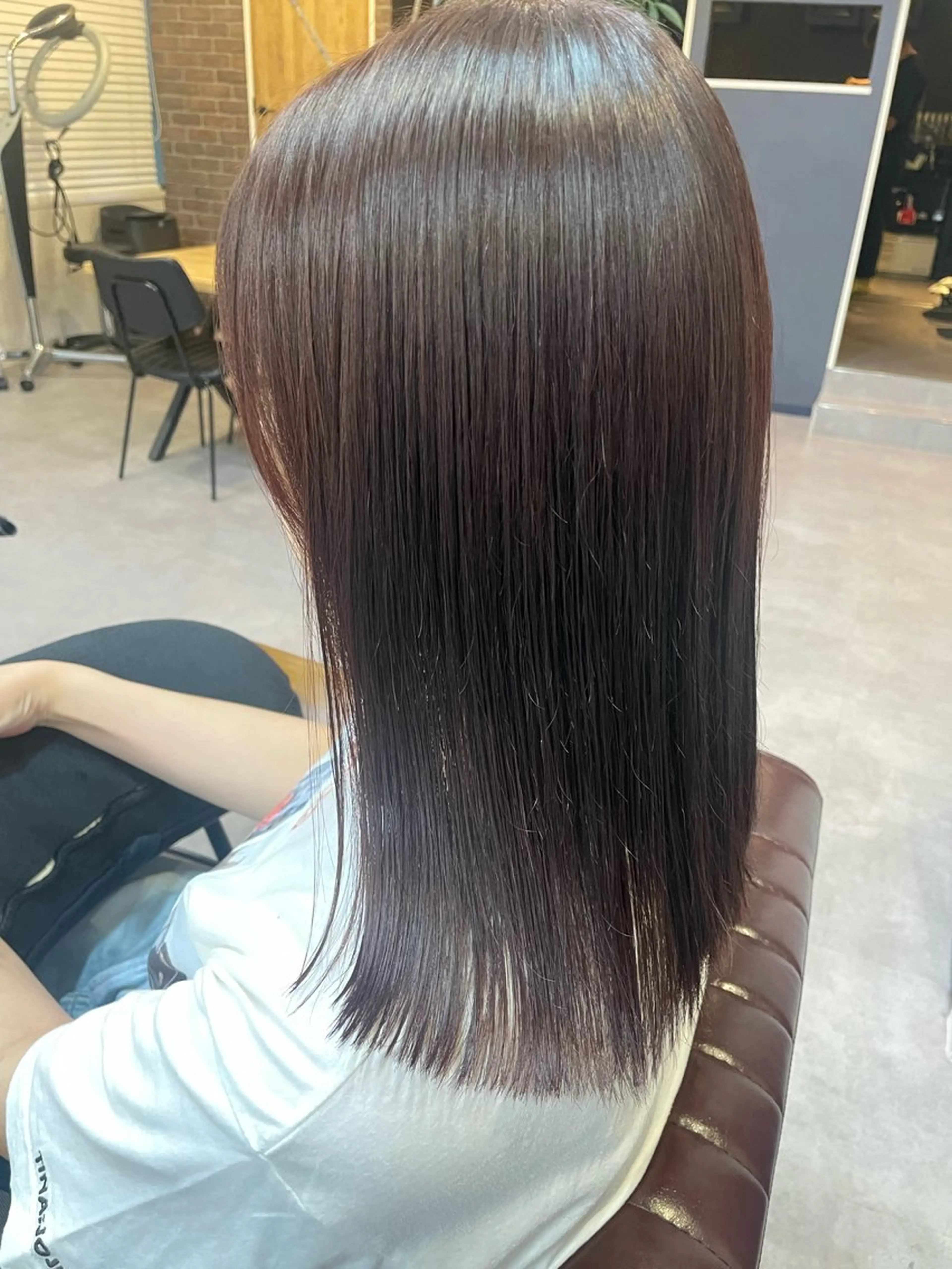 🦋【定番】cut+ color +1step treatmentの写真