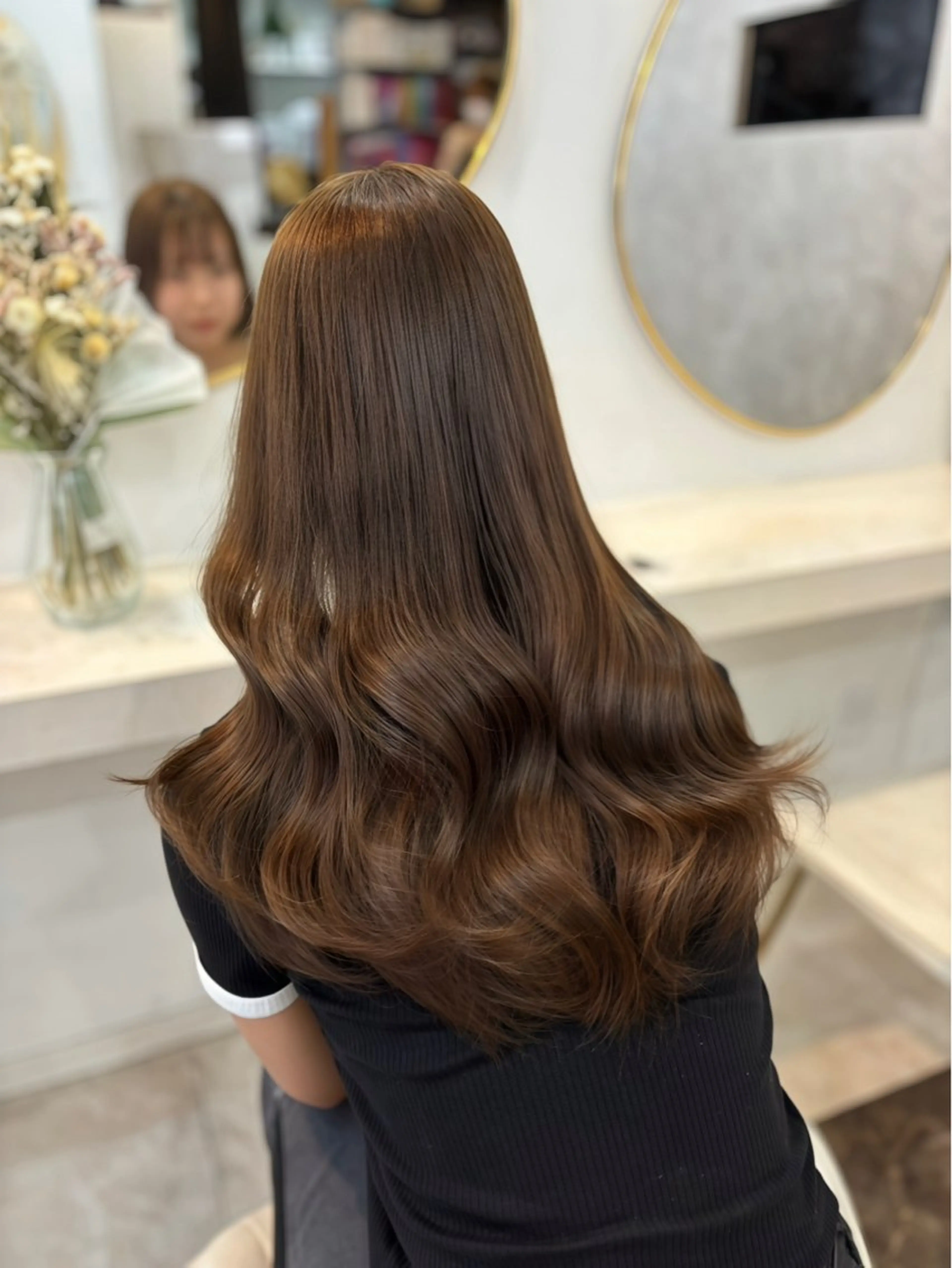 【土日祝限定】透明感ダブルカラー+保湿Trの写真