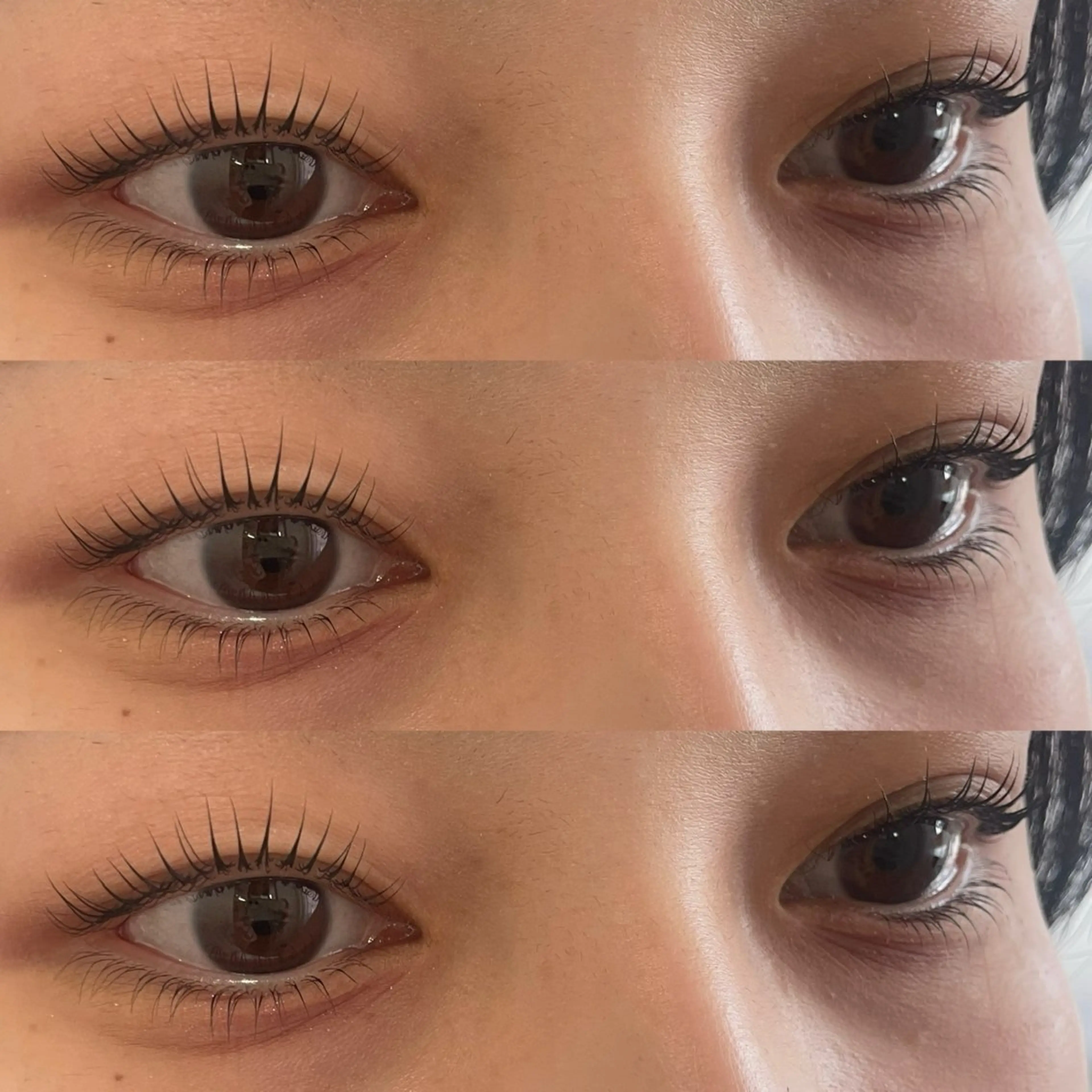 上下パーマモデルの写真