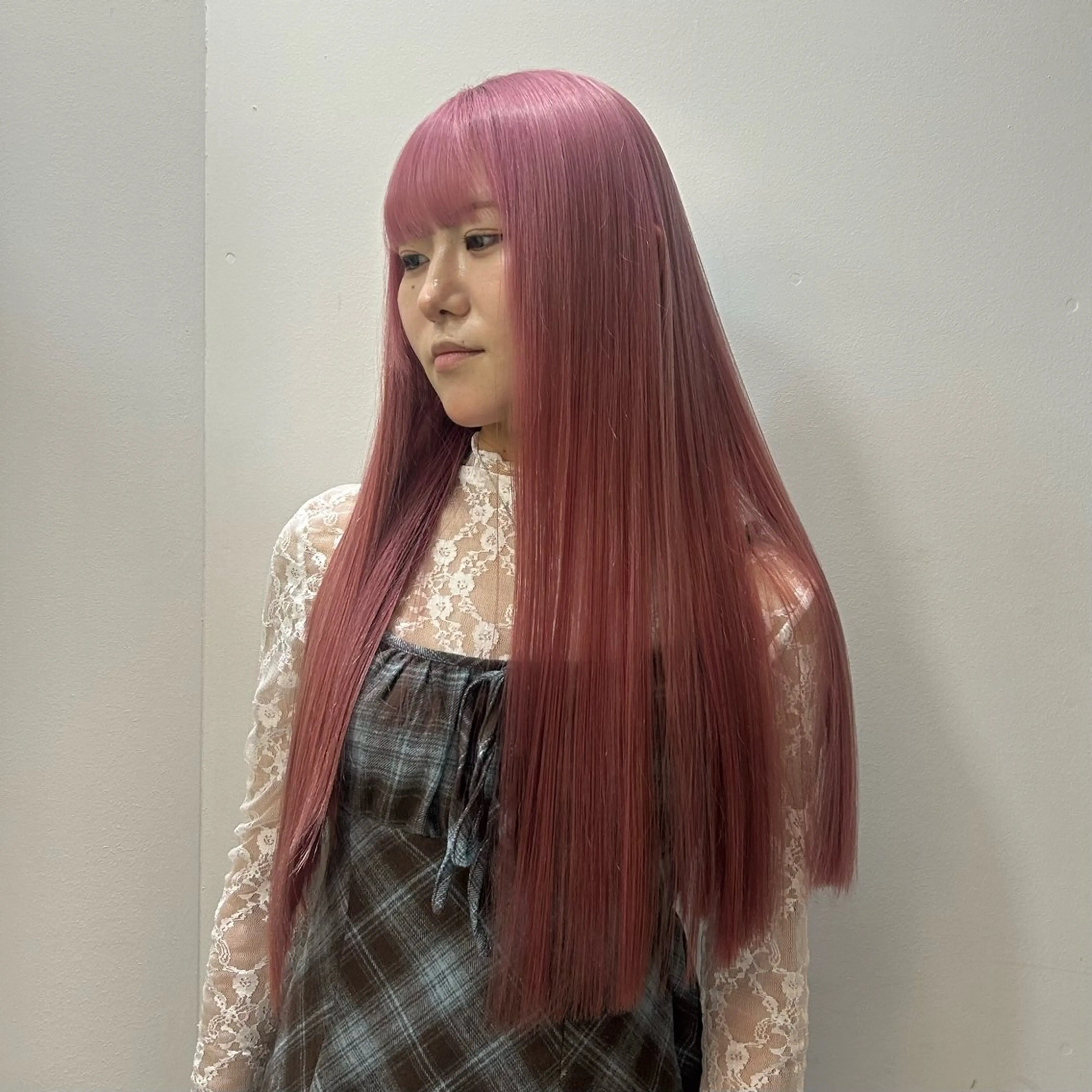 カラー ヘアカラー トリートメント 🍓ダメージレスで 可愛く🍓HINAのヘアスタイル