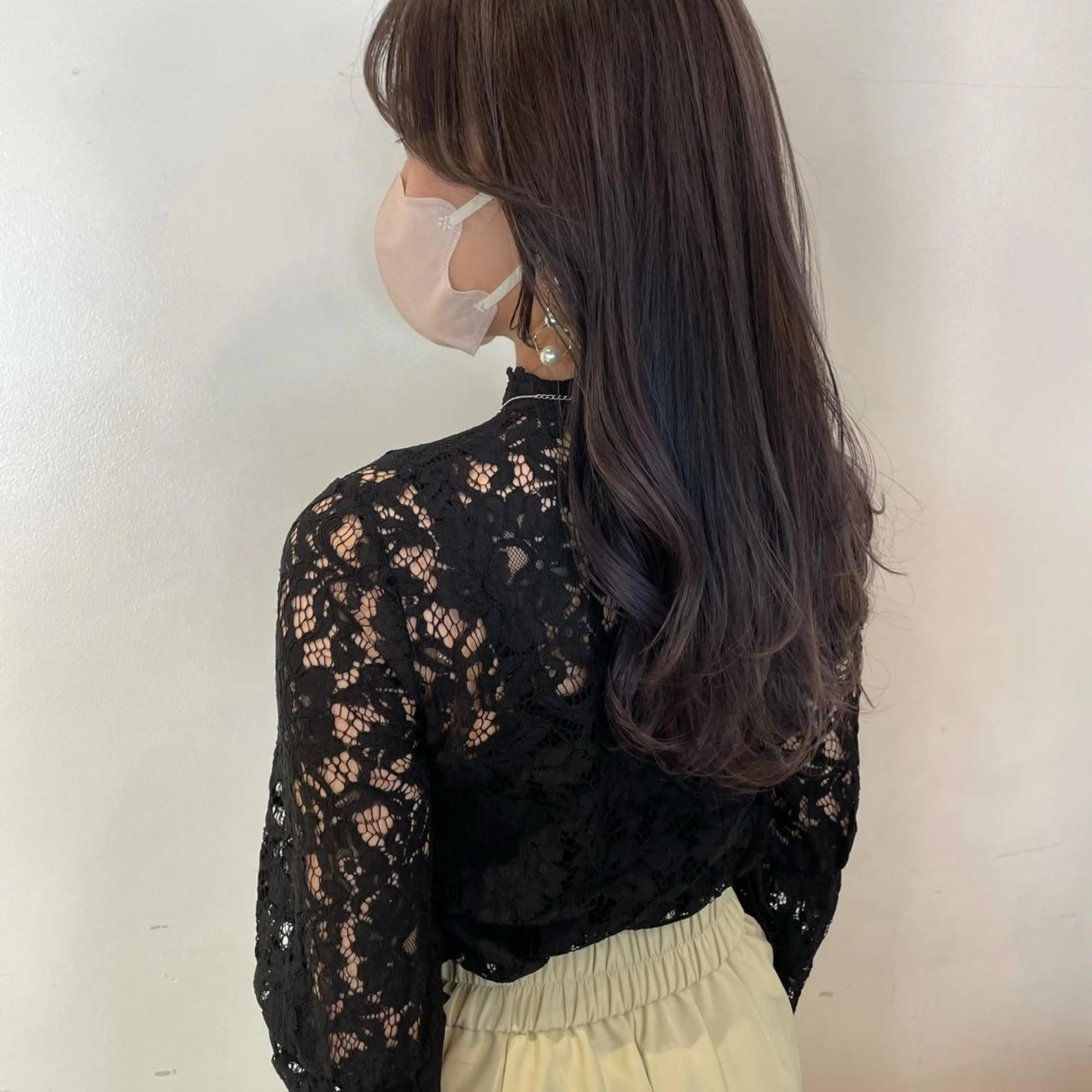 ロング カラー カット ヘアカラー トリートメント 心斎橋 美髪職人　近江のヘアスタイル