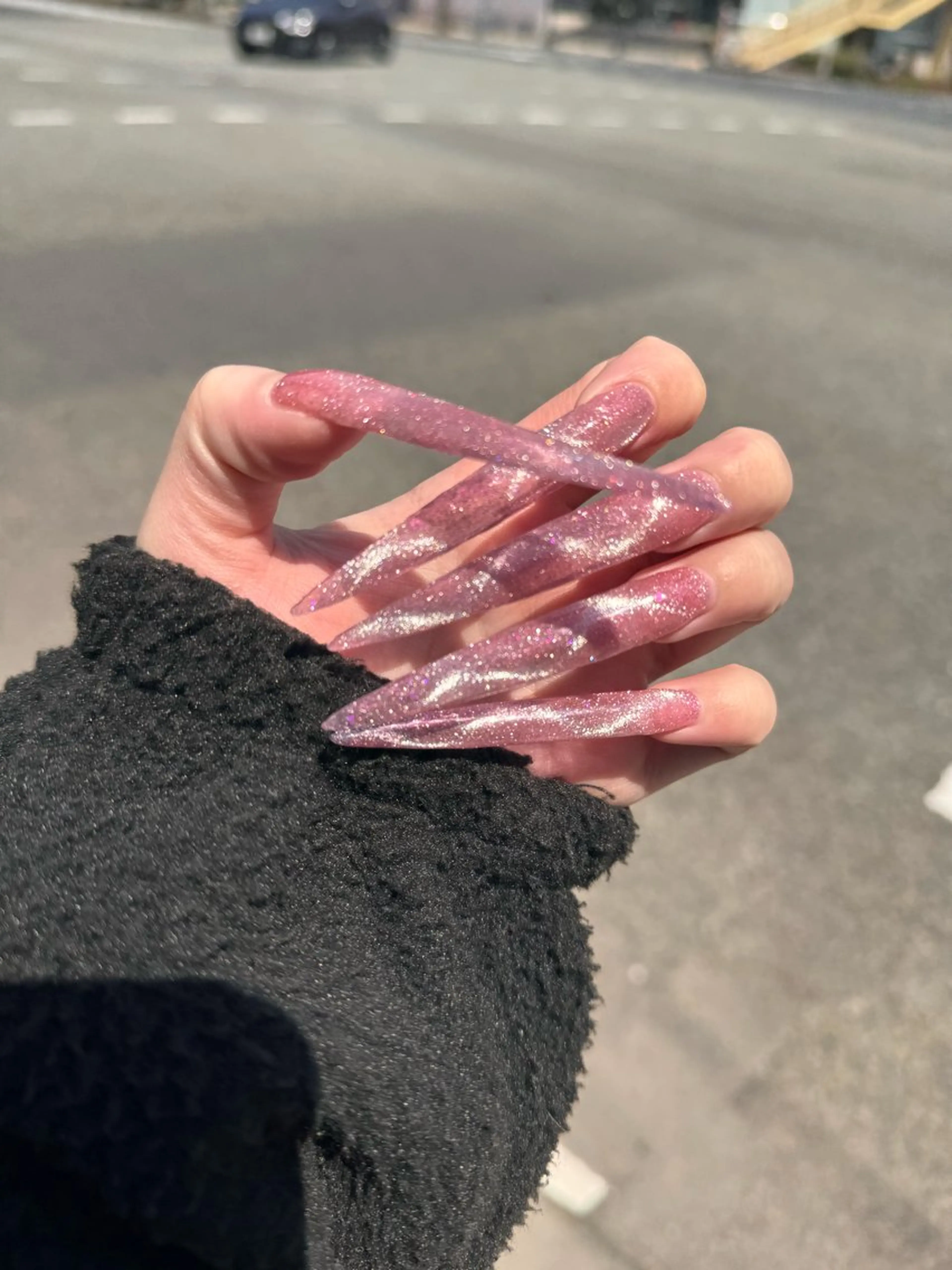 ネイル ハンドネイル Merci𖤐´ 長谷川のマツエク・マツパデザイン