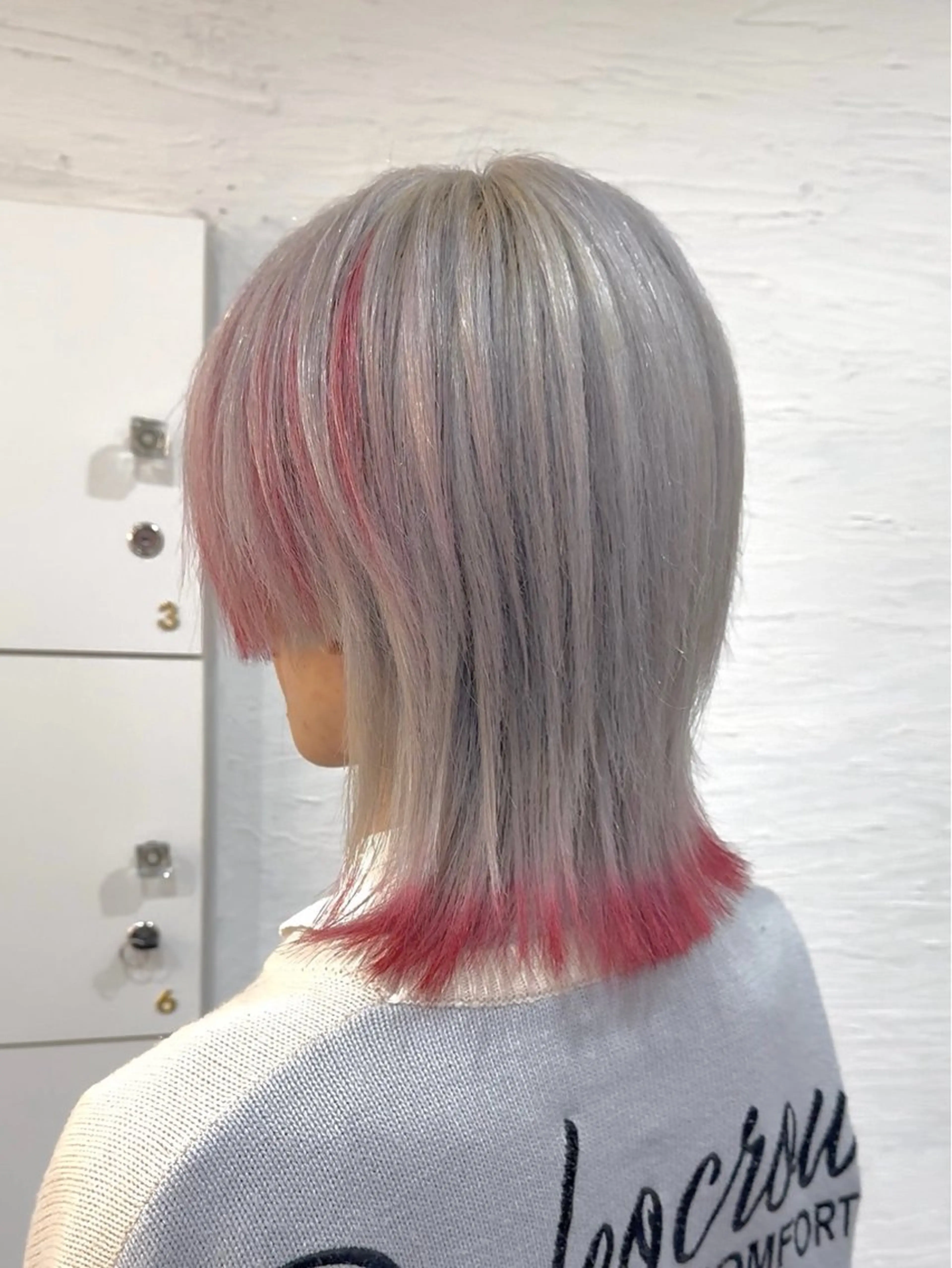 ショート カラー CHROMAN by become所属・RYUKI/ 複雑履歴ハイトーンのヘアスタイル