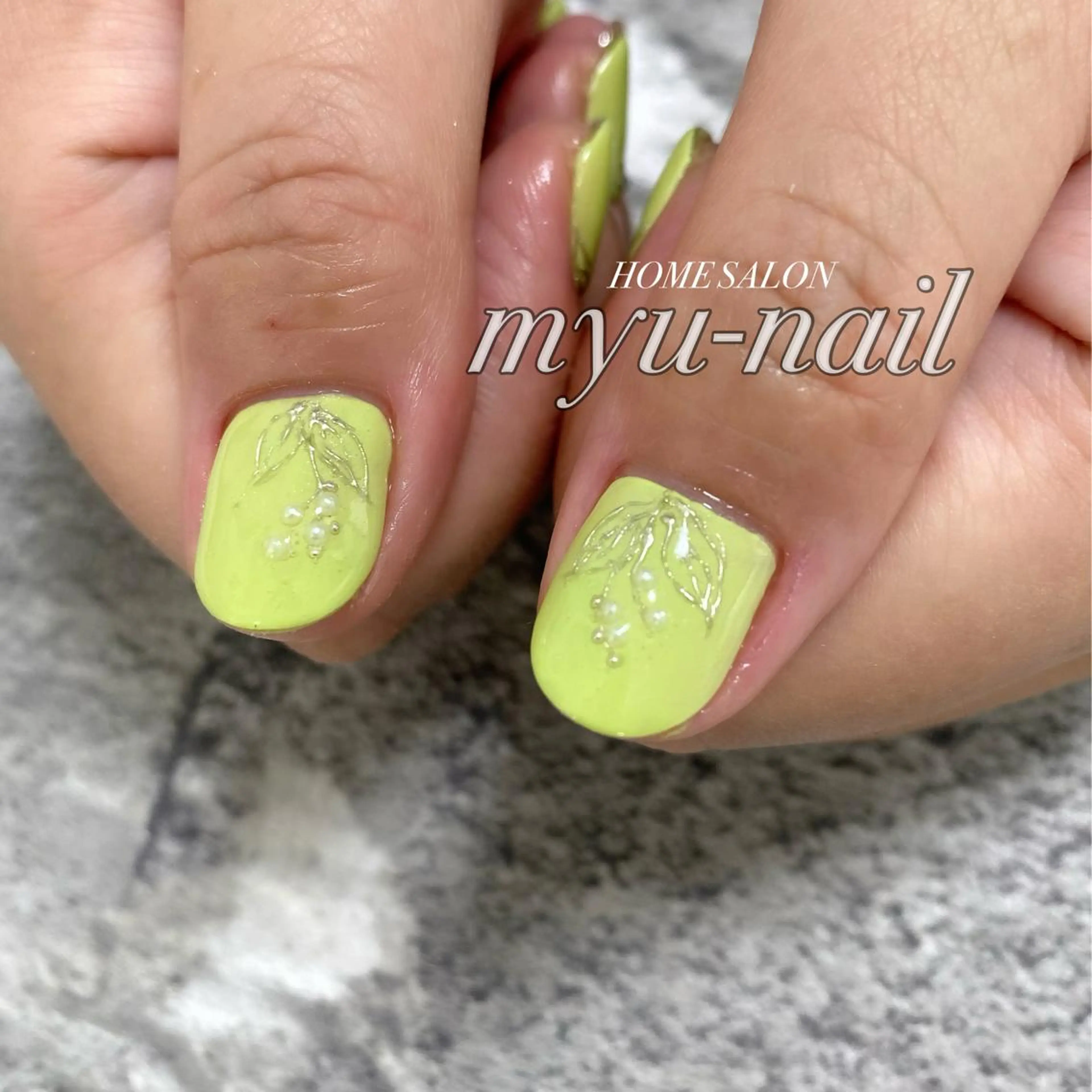 ネイル ホームサロン myu-nailのネイルデザイン