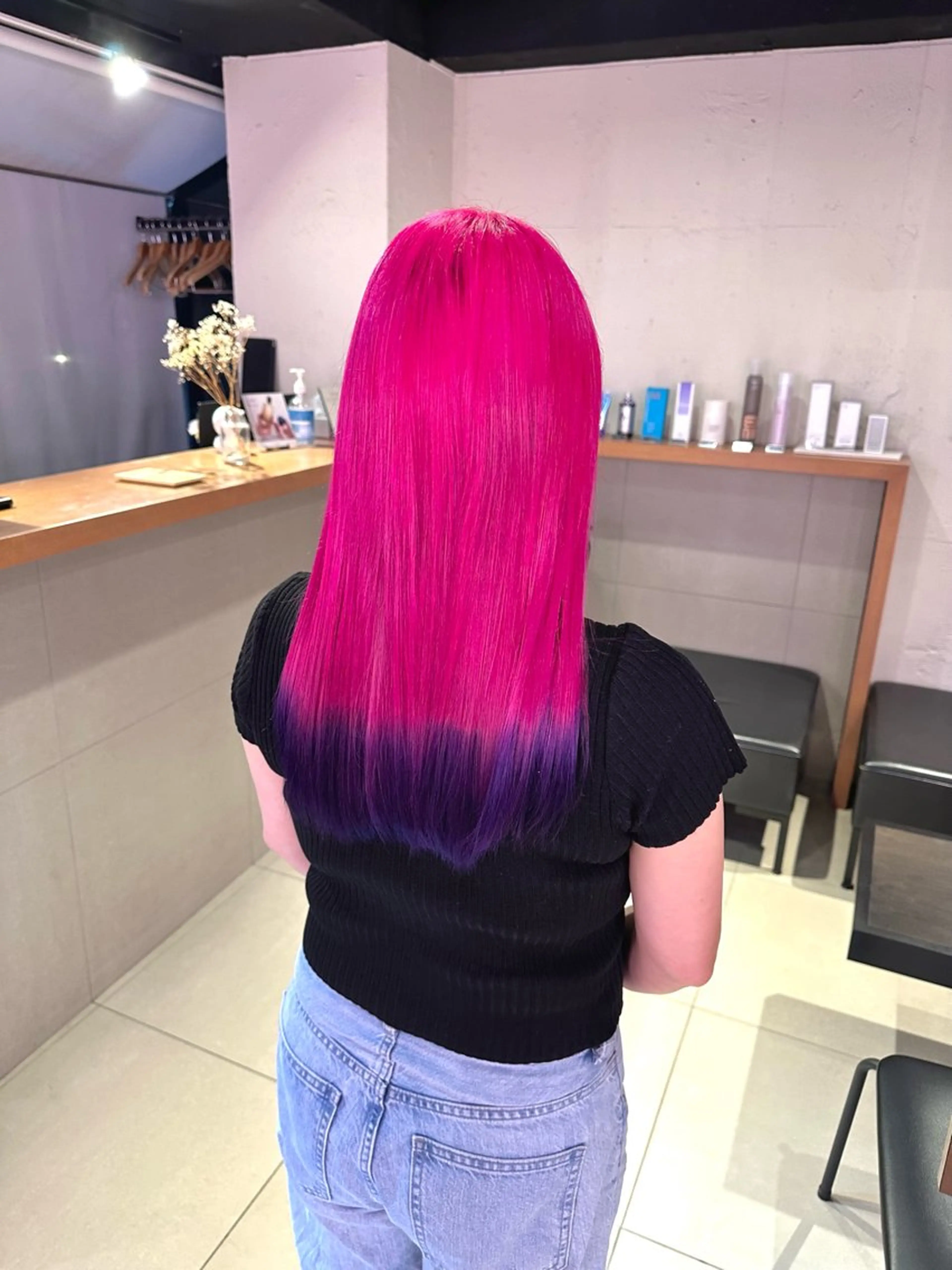 ロング カラー 🐺ウルフオタク🐺 ハイトーン/moeのヘアスタイル