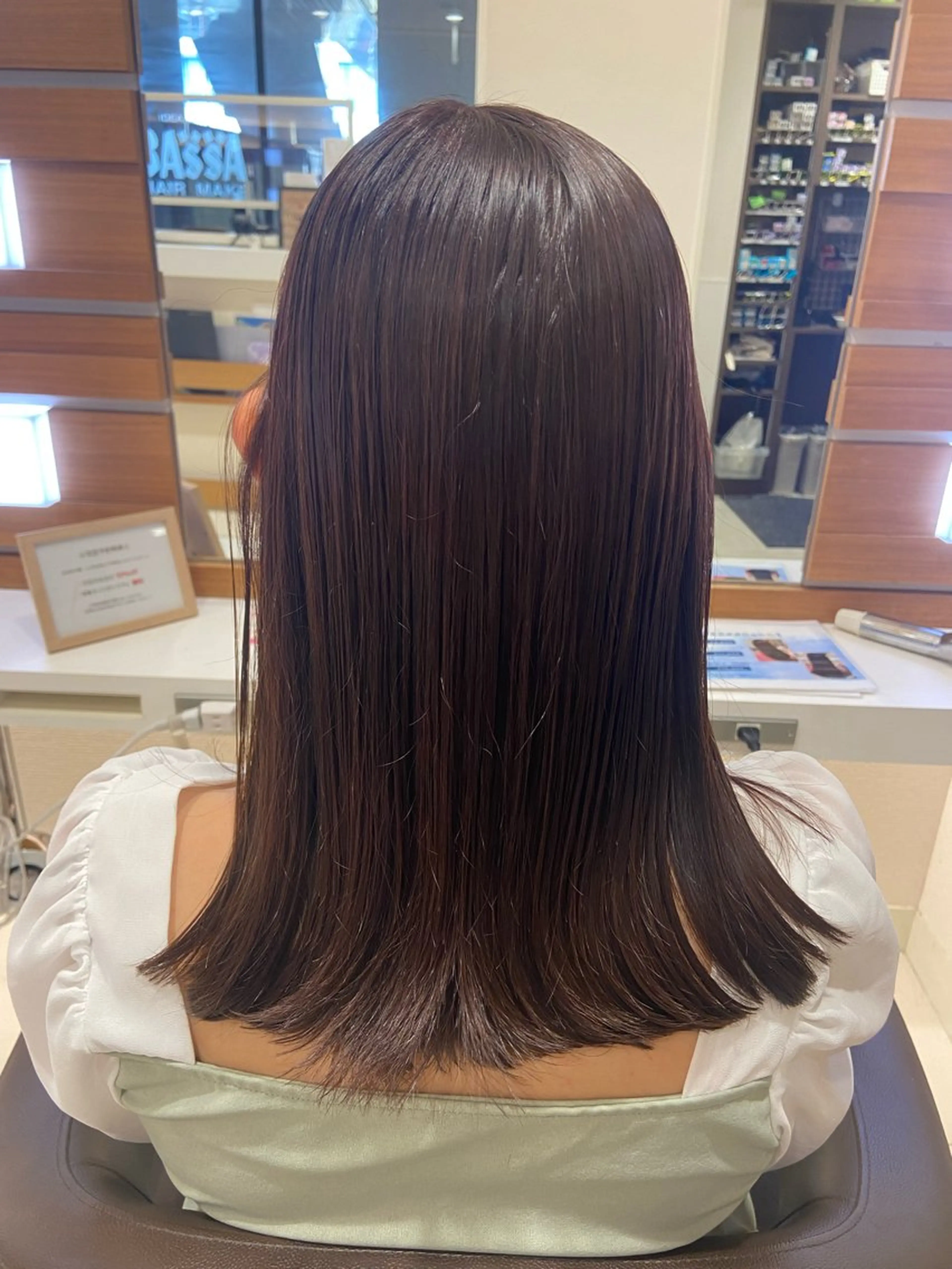 ミディアム カラー あいみ/パーマ モデル募集中🌟のヘアスタイル