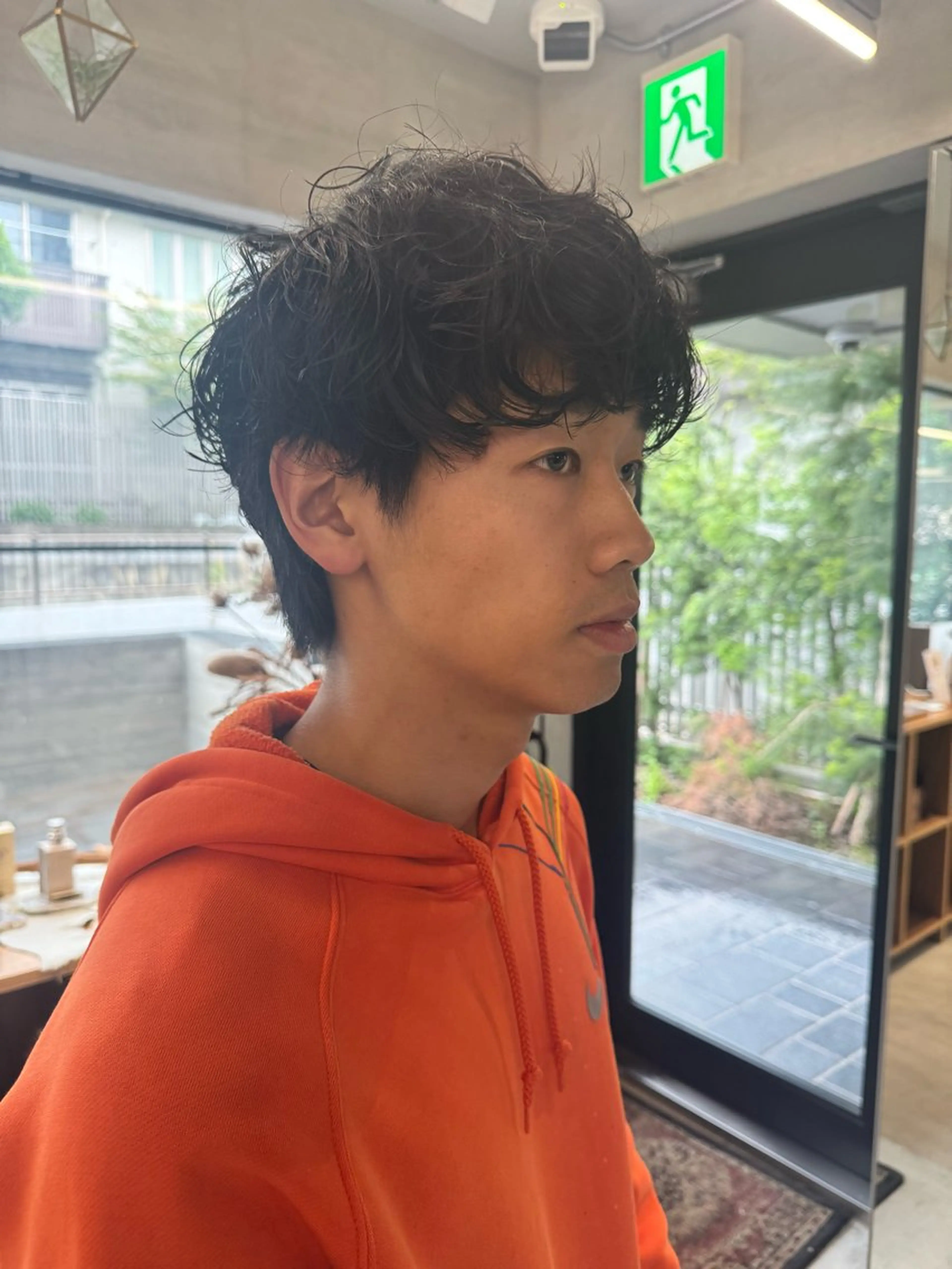 ショート パーマ メンズ nalu.所属・前山 七海のヘアスタイル