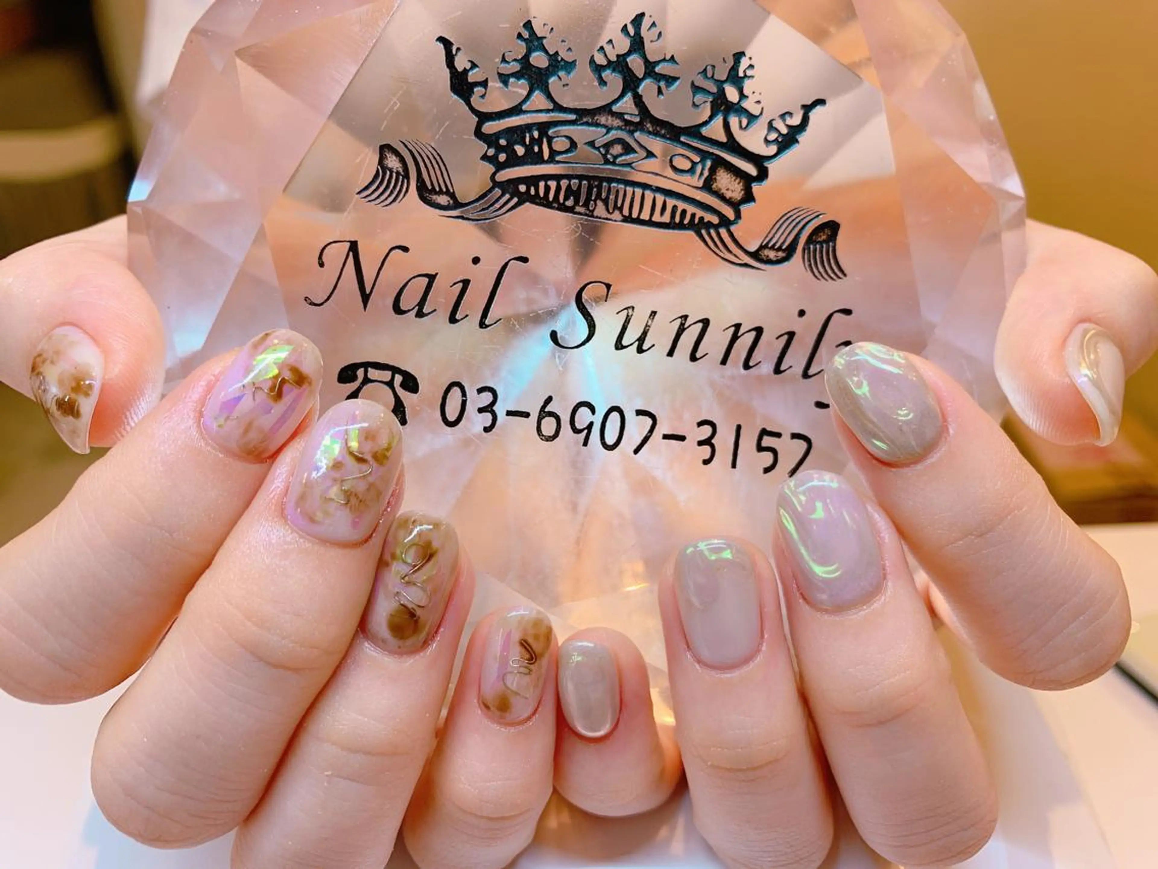 ネイル 長さだし専門店 M2　rikaのネイルデザイン